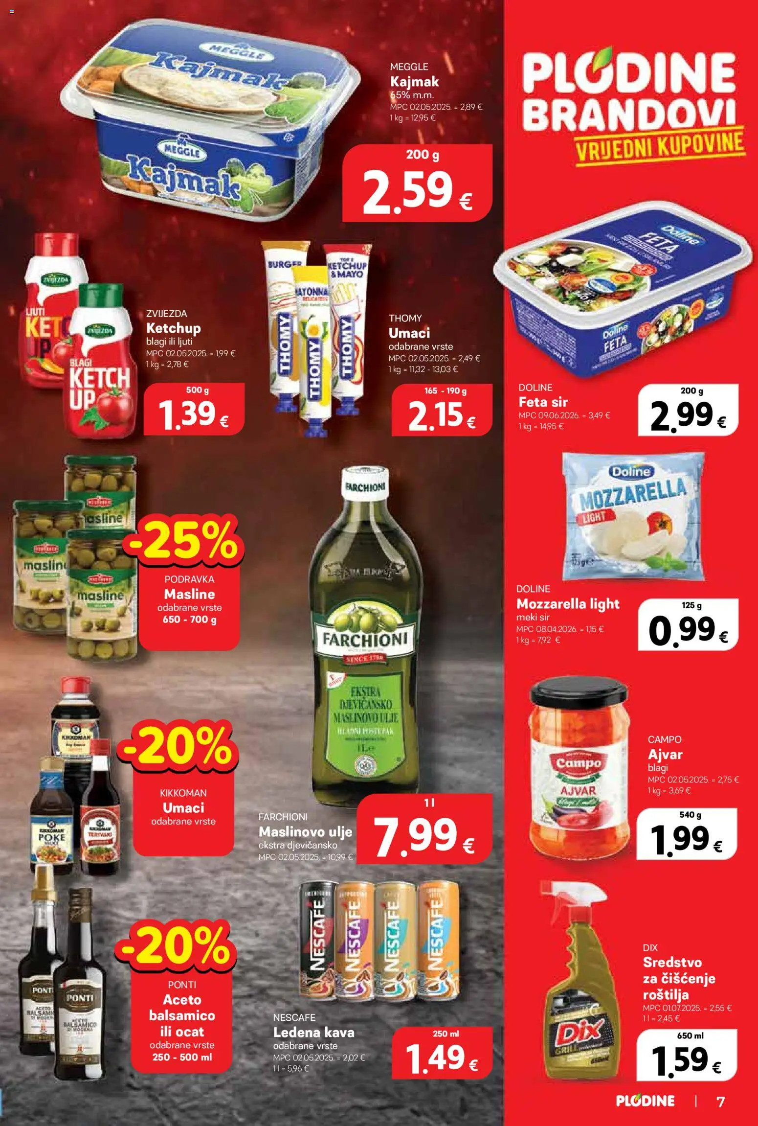 Plodine katalog akcija strana 7 – vrijedi od 6.8. do 11.8.2026.
