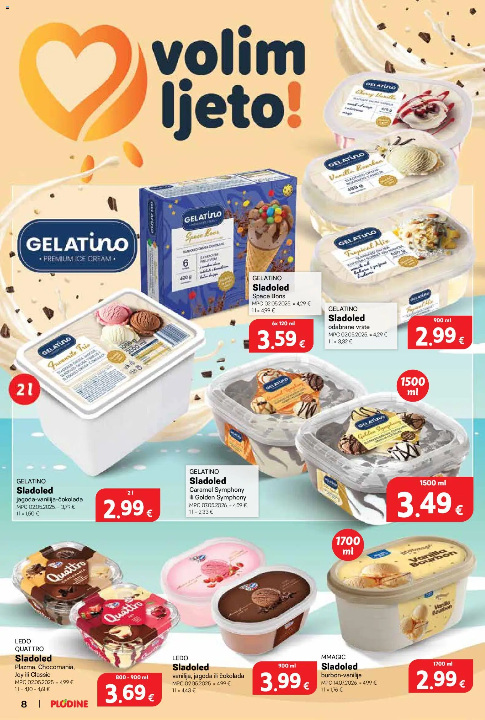 Plodine katalog akcija strana 8 – vrijedi od 6.8. do 11.8.2026.
