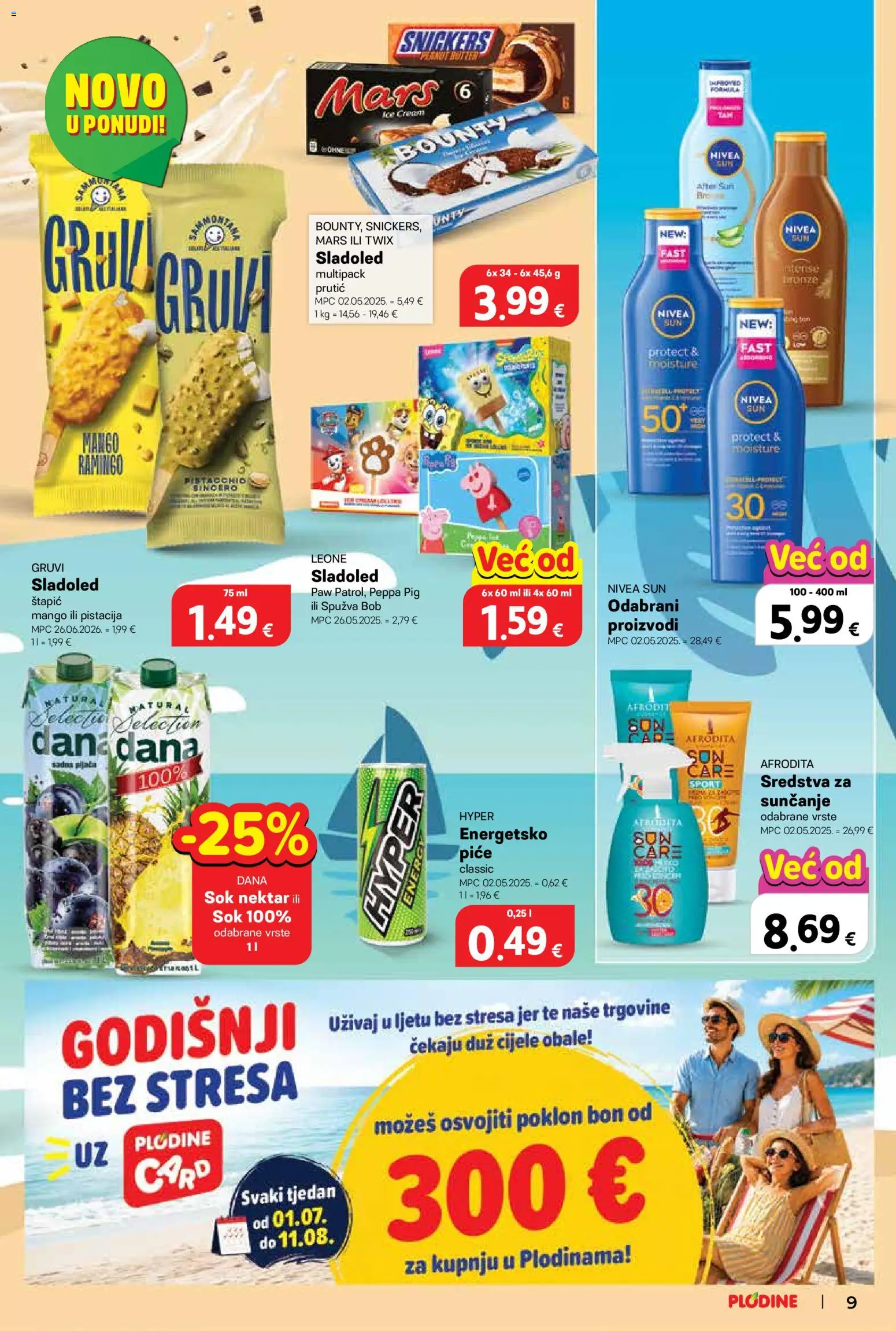 Plodine katalog akcija strana 9 – vrijedi od 6.8. do 11.8.2026.