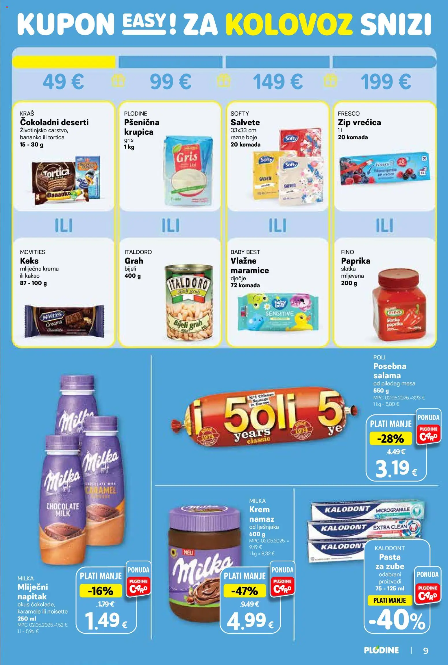 Plodine katalog akcija strana 9 – vrijedi od 29.7. do 4.8.2026.