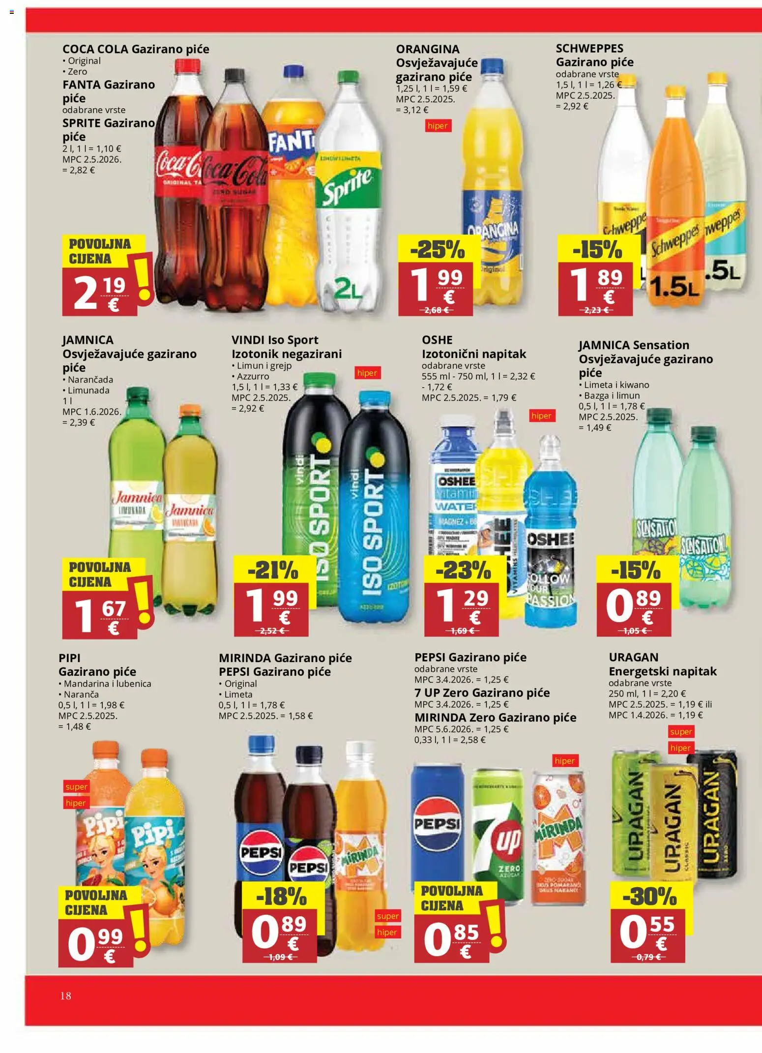 Ribola katalog akcija strana 18 – vrijedi od 22.7. do 4.8.2026.