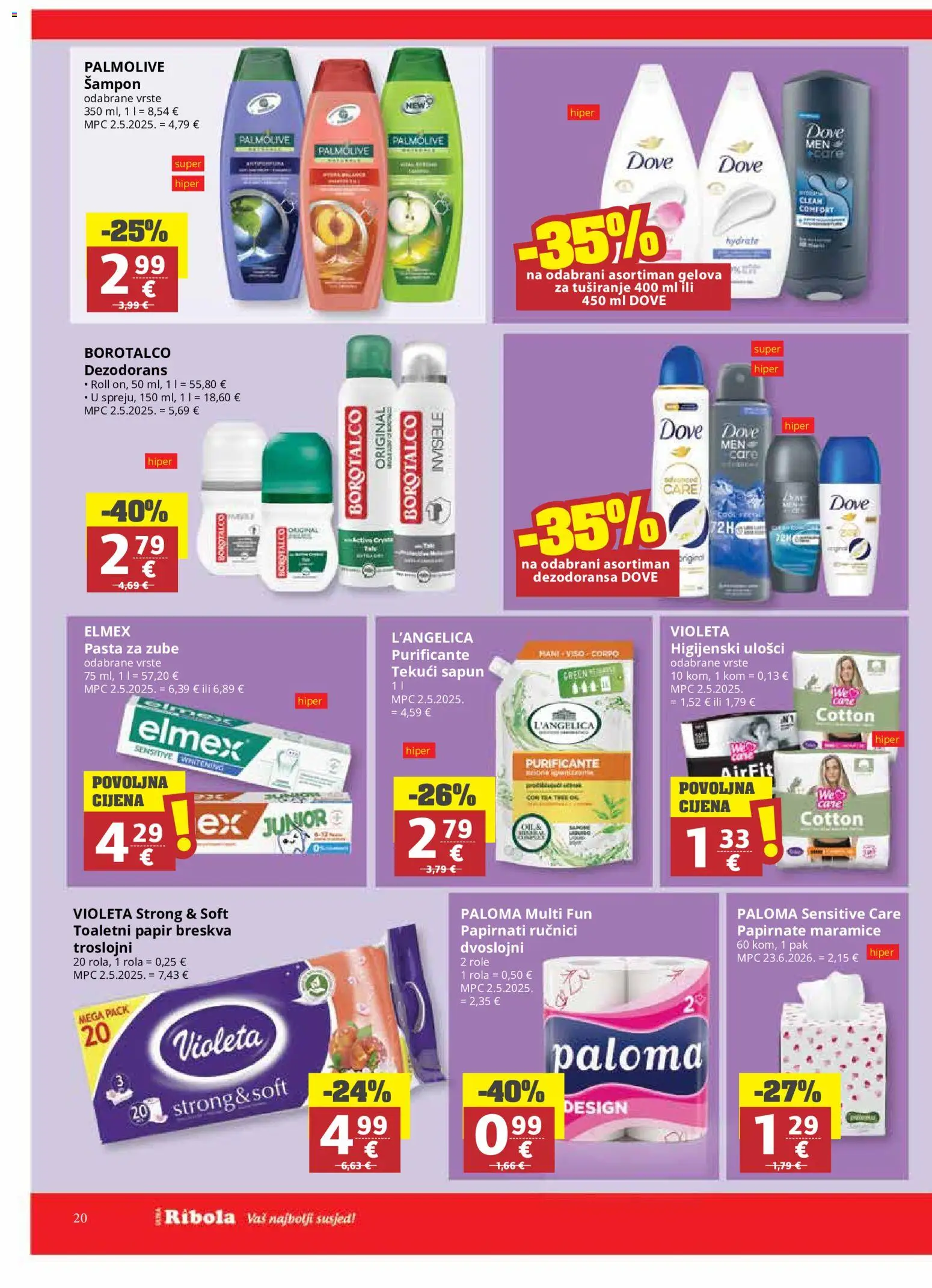 Ribola katalog akcija strana 20 – vrijedi od 22.7. do 4.8.2026.