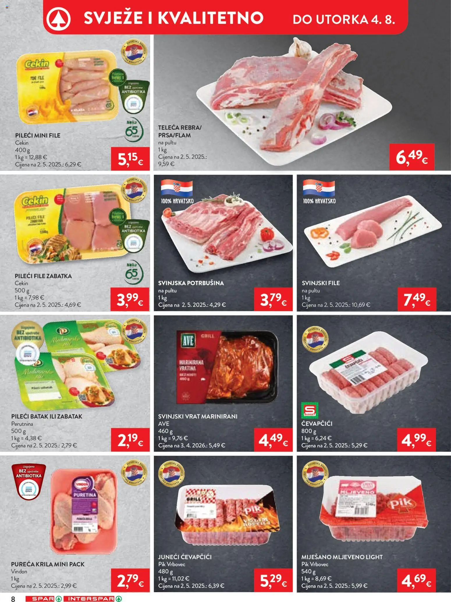 Spar katalog akcija strana 10 – vrijedi od 29.7. do 4.8.2026.