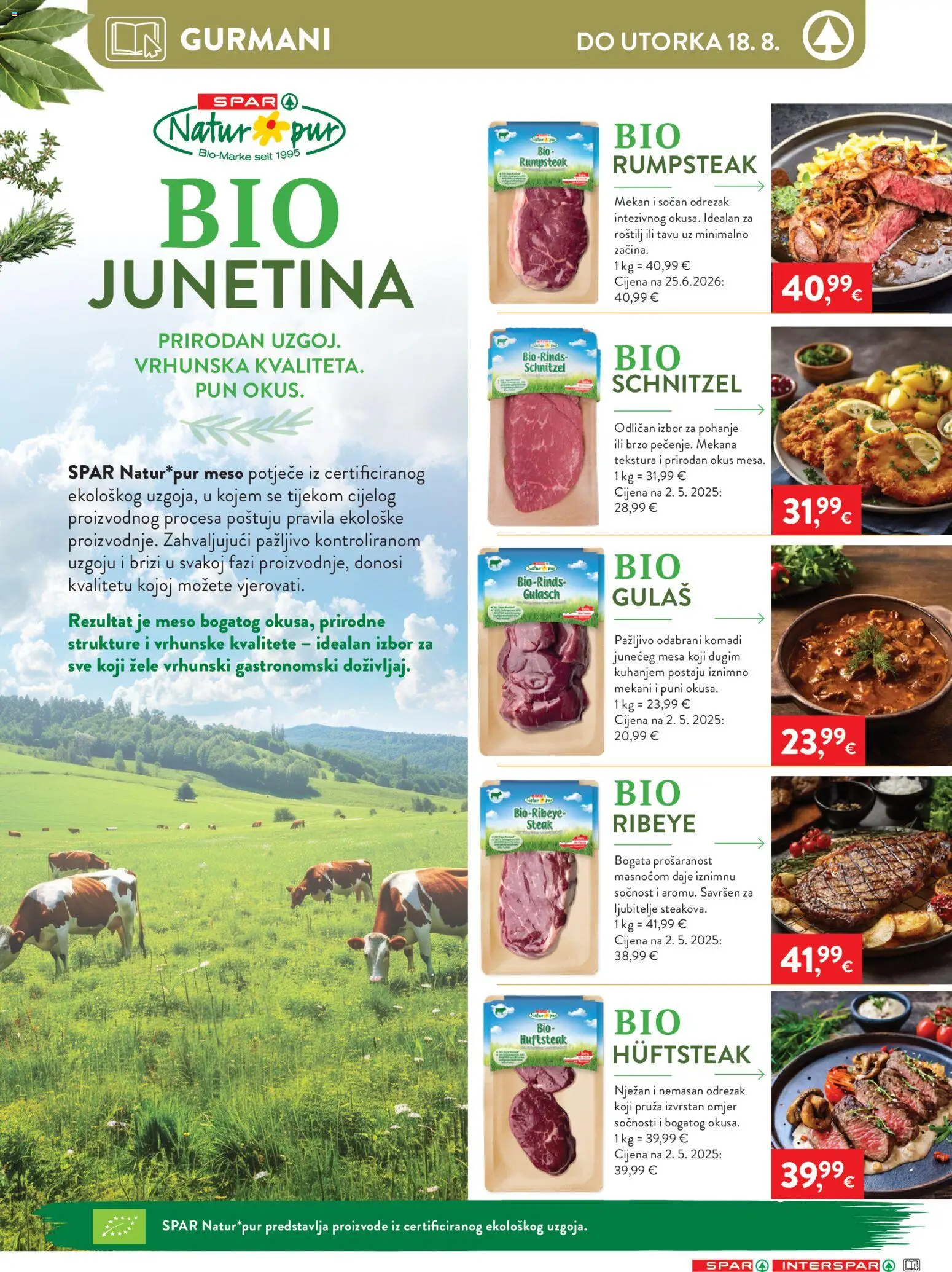 Spar katalog akcija strana 10 – vrijedi od 12.8. do 18.8.2026.