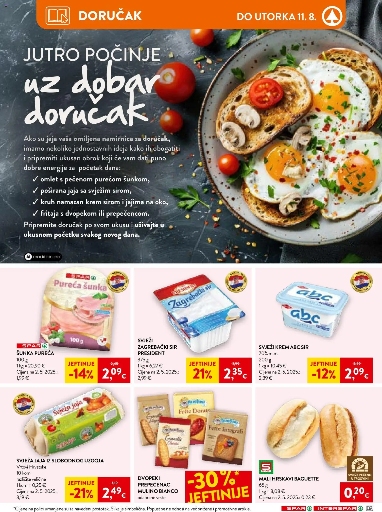 Spar katalog akcija strana 11 – vrijedi od 4.8. do 11.8.2026.