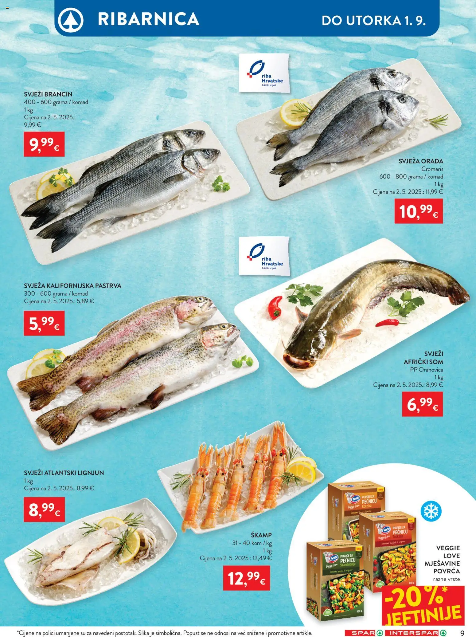 Spar katalog akcija strana 11 – vrijedi od 26.8. do 1.9.2026.