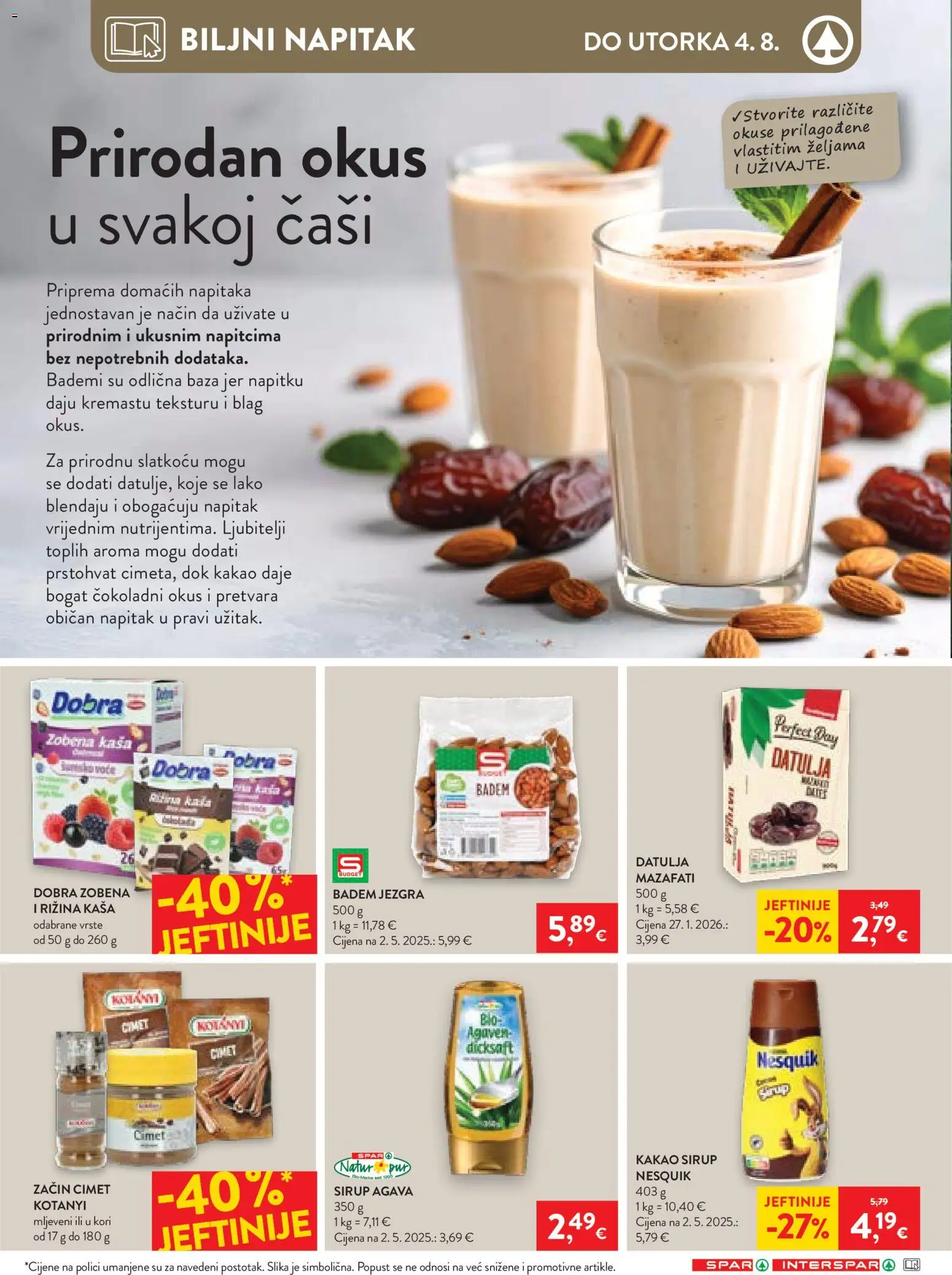 Spar katalog akcija strana 14 – vrijedi od 29.7. do 4.8.2026.