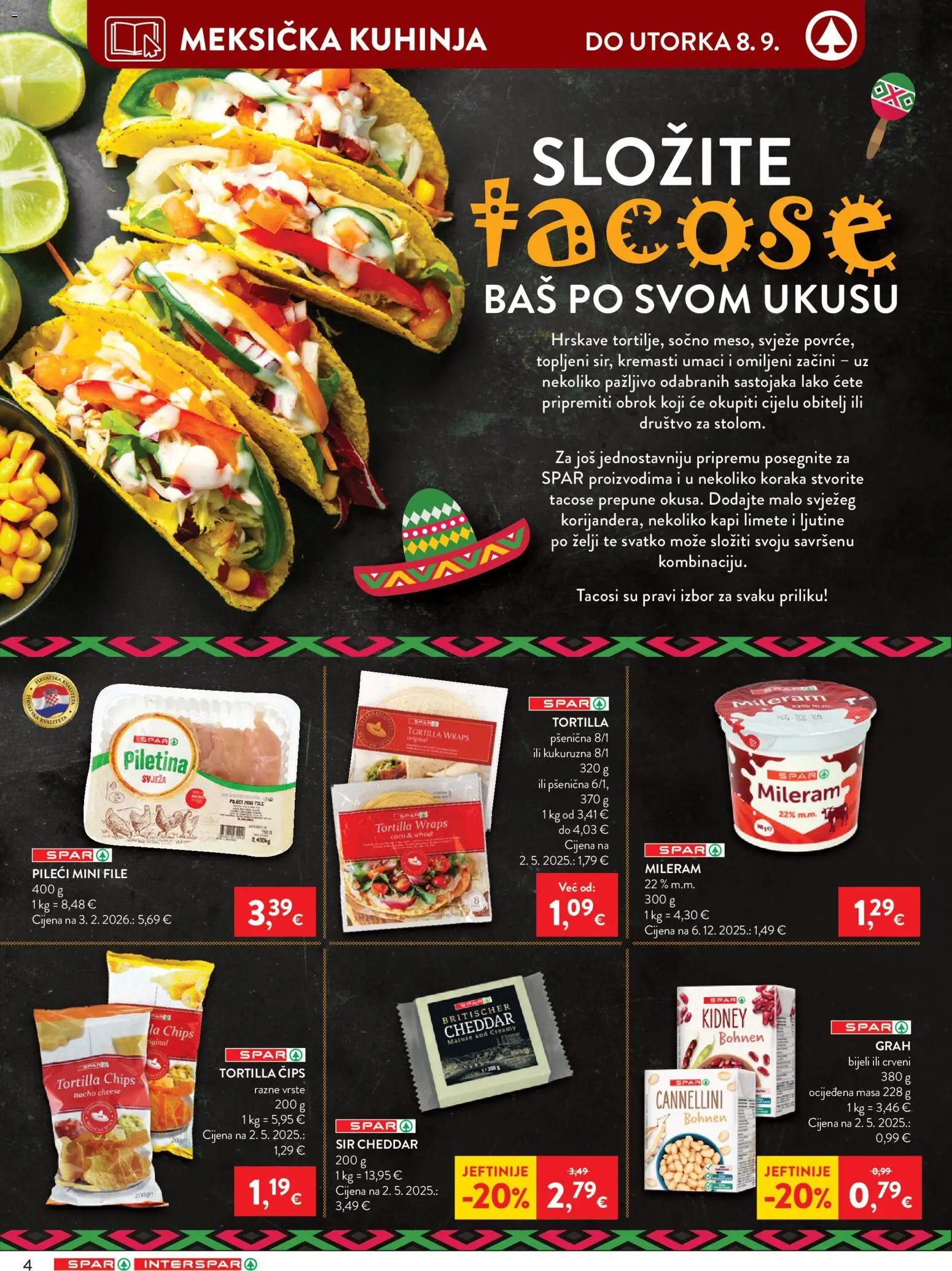 Spar katalog akcija strana 16 – vrijedi od 2.9. do 8.9.2026.