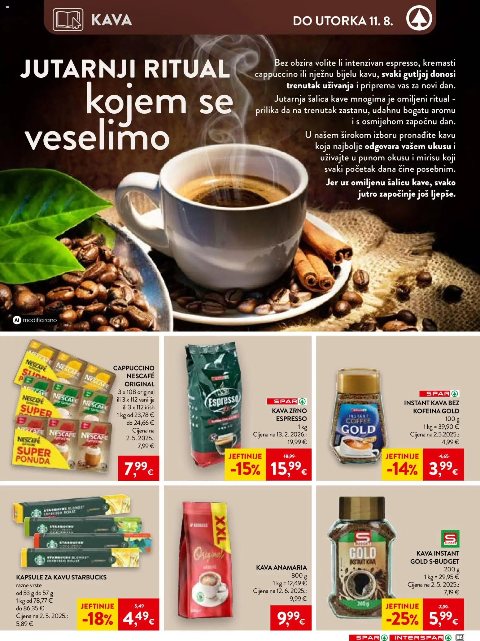 Spar katalog akcija strana 17 – vrijedi od 4.8. do 11.8.2026.