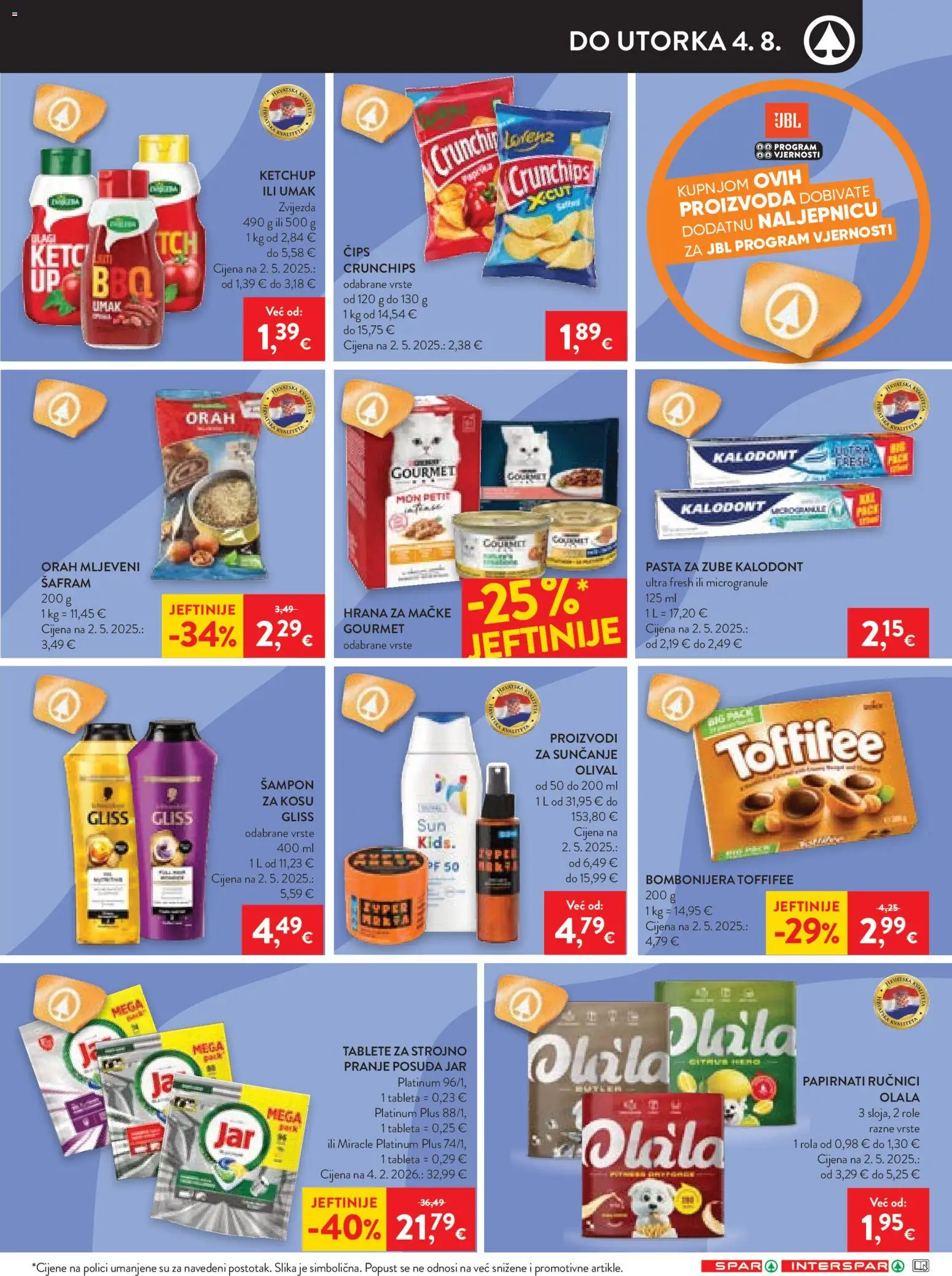 Spar katalog akcija strana 17 – vrijedi od 29.7. do 4.8.2026.