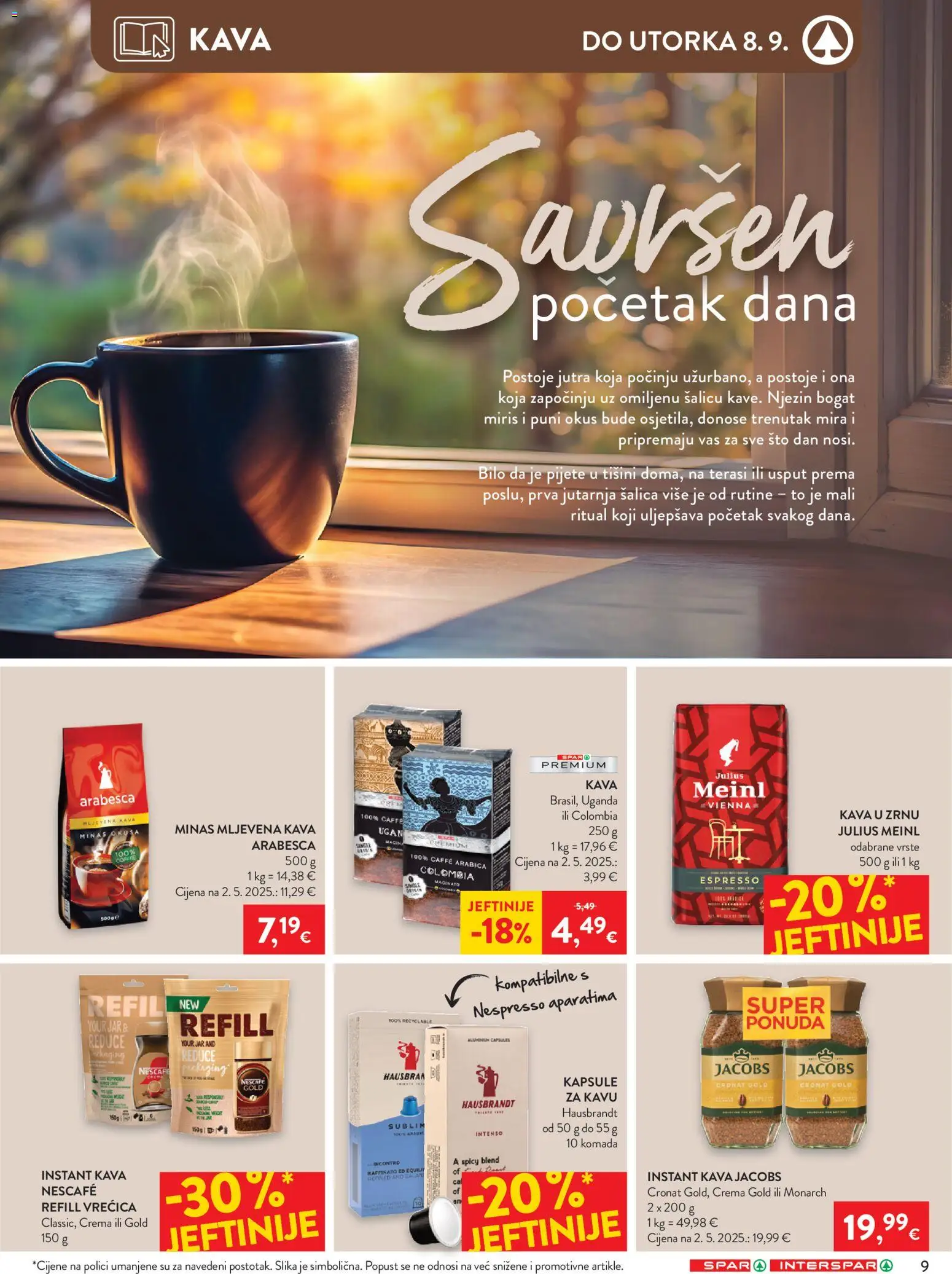 Spar katalog akcija strana 17 – vrijedi od 2.9. do 8.9.2026.