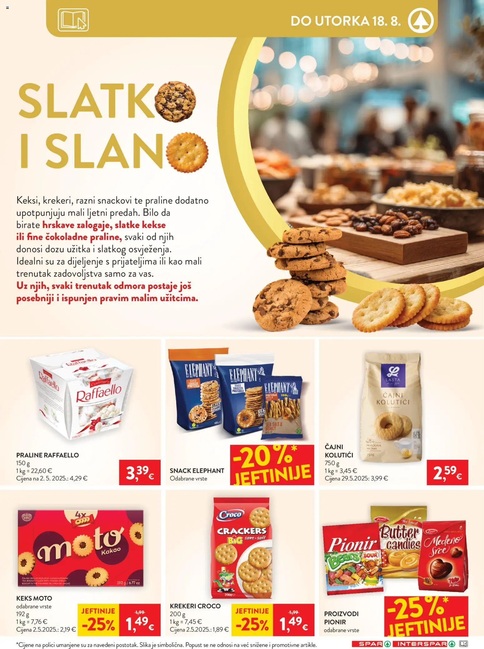Spar katalog akcija strana 22 – vrijedi od 12.8. do 18.8.2026.
