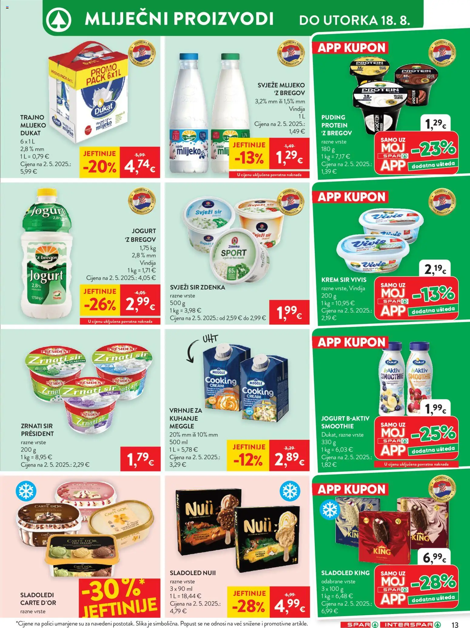 Spar katalog akcija strana 24 – vrijedi od 12.8. do 18.8.2026.