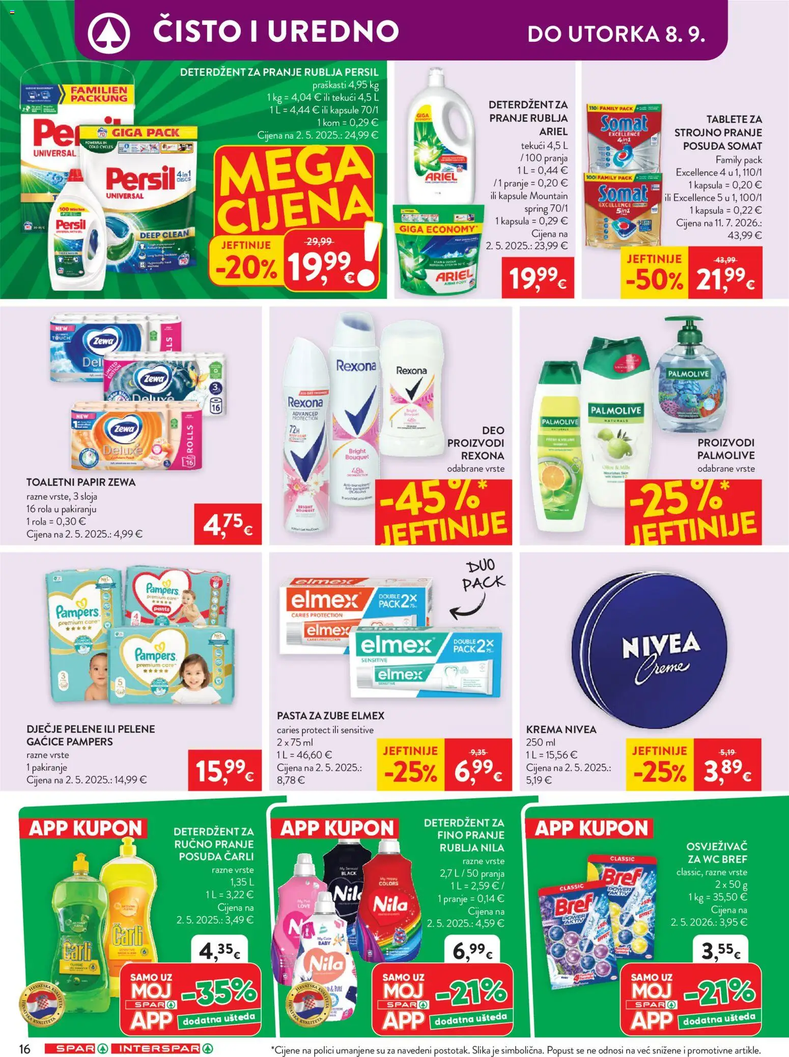 Spar katalog akcija strana 25 – vrijedi od 2.9. do 8.9.2026.