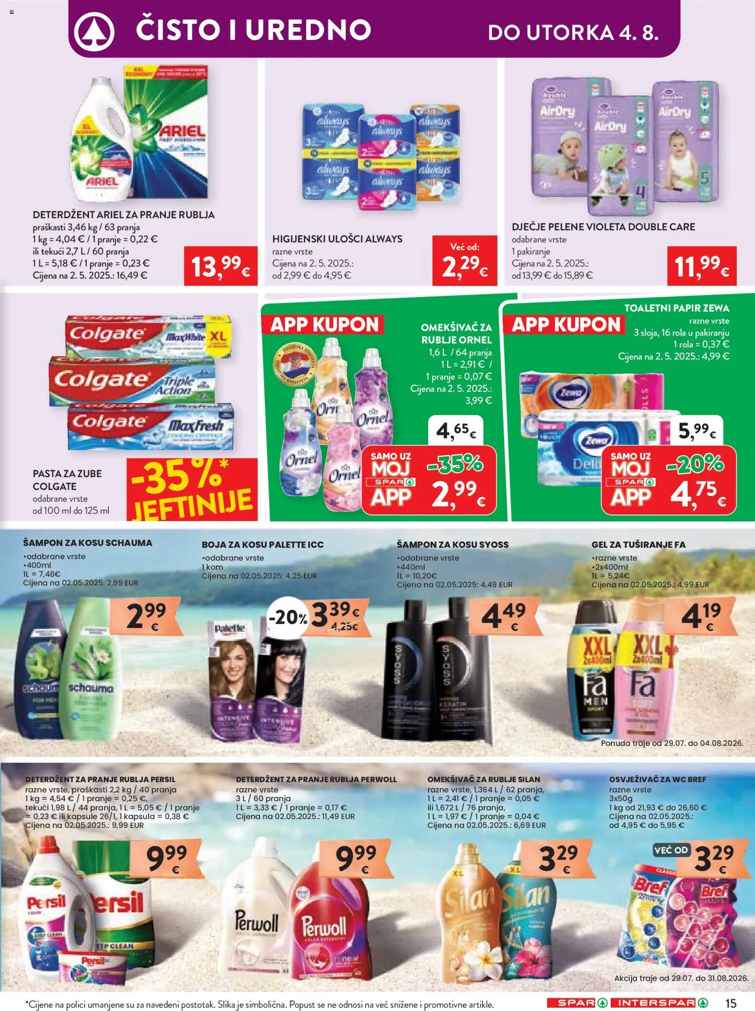 Spar katalog akcija strana 28 – vrijedi od 29.7. do 4.8.2026.