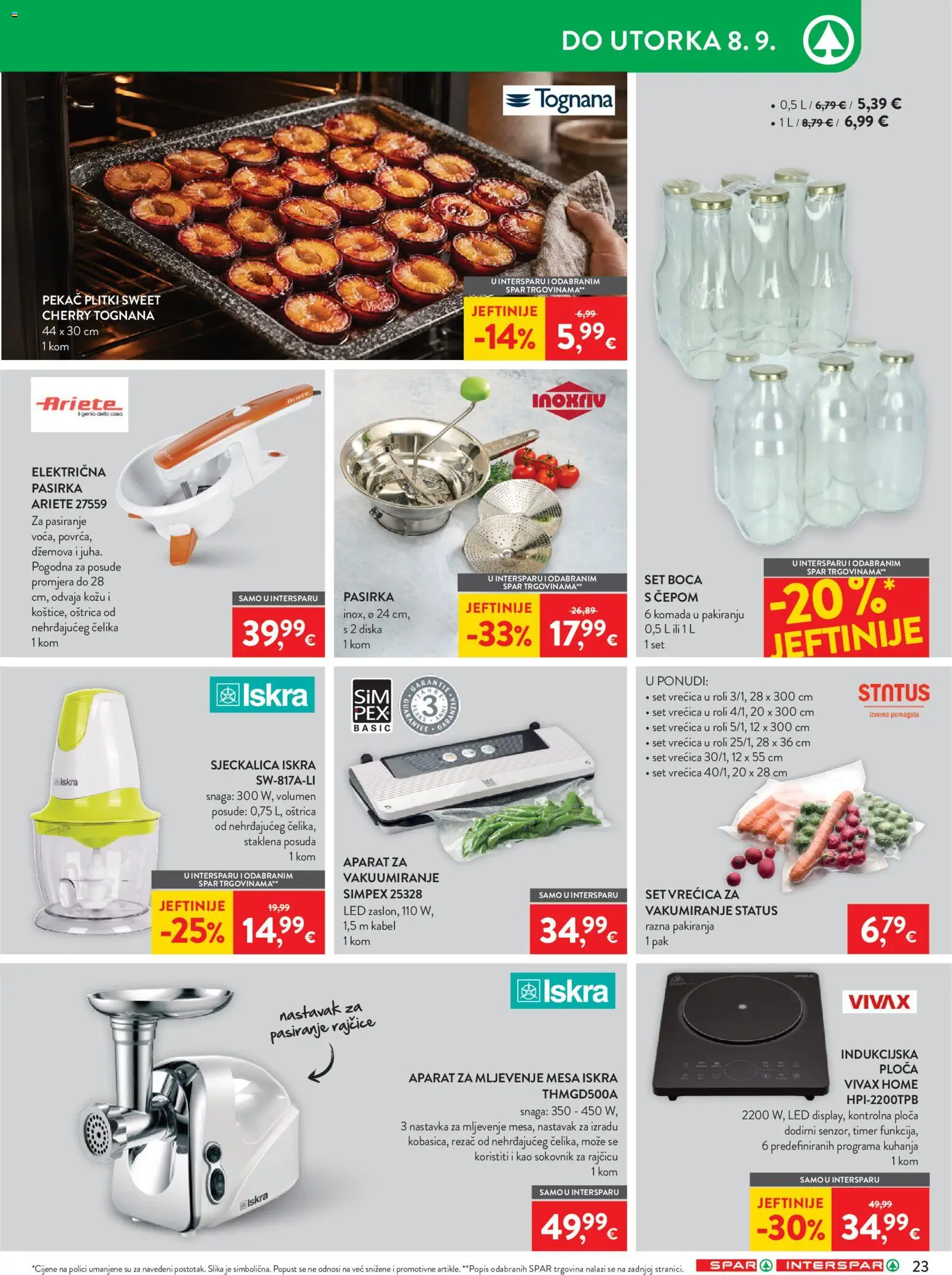 Spar katalog akcija strana 29 – vrijedi od 26.8. do 1.9.2026.
