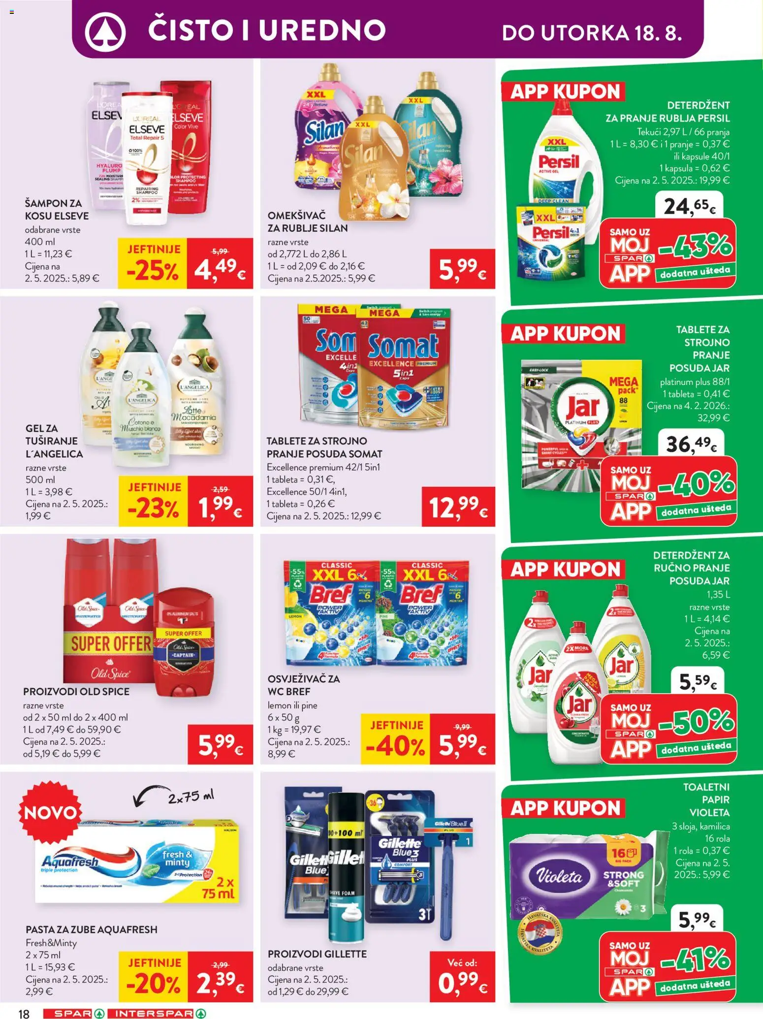 Spar katalog akcija strana 30 – vrijedi od 12.8. do 18.8.2026.