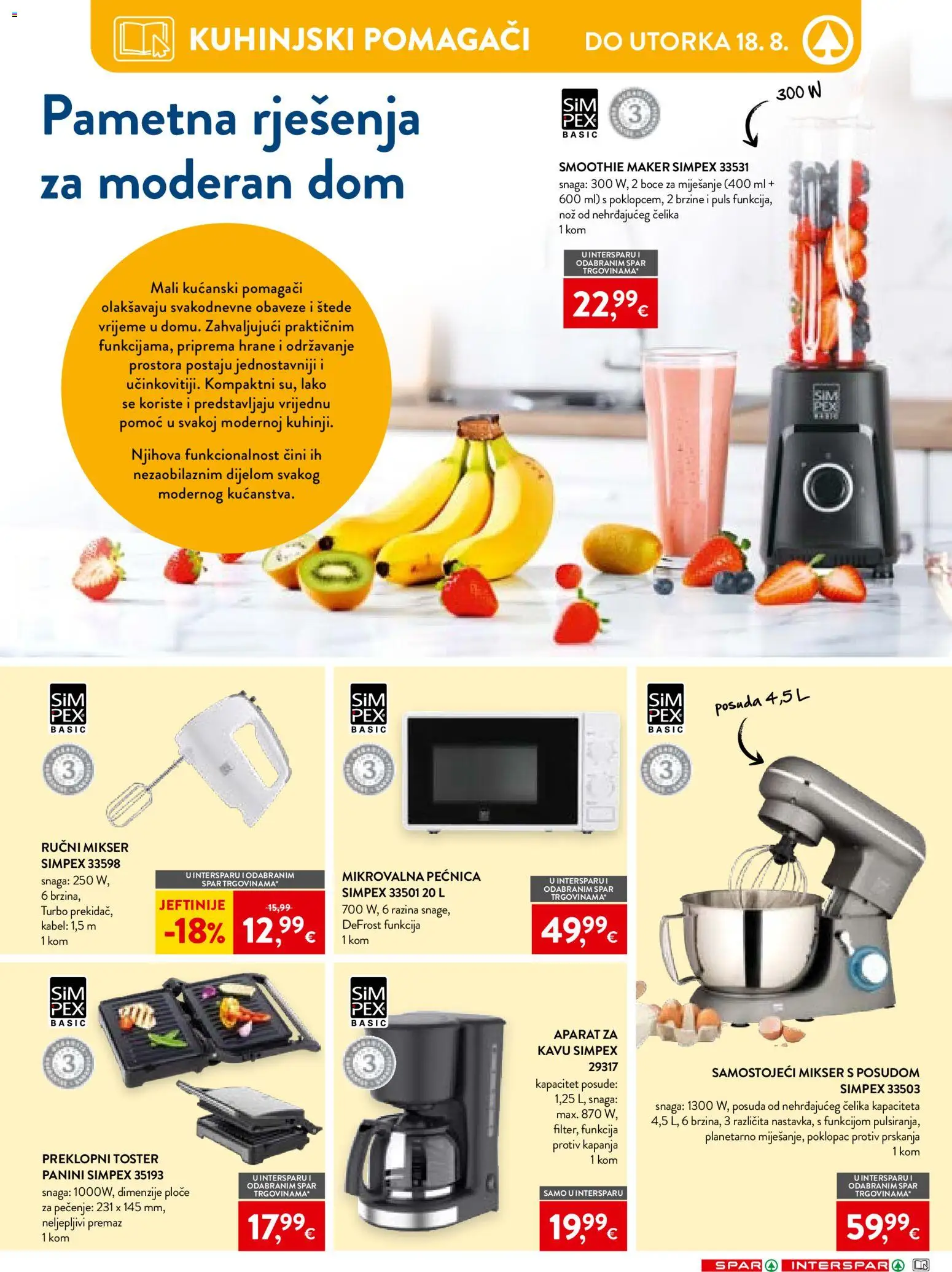 Spar katalog akcija strana 31 – vrijedi od 4.8. do 11.8.2026.