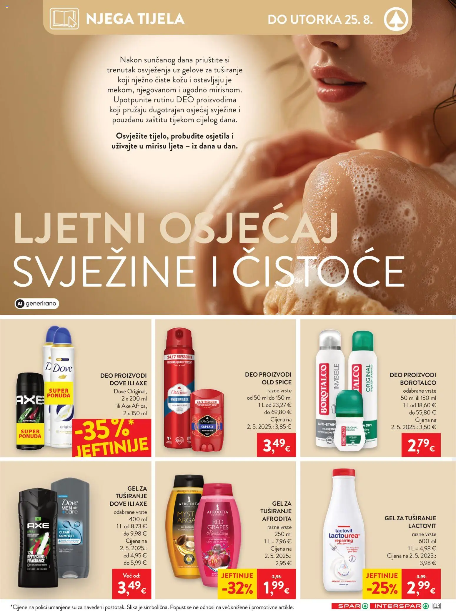Spar katalog akcija strana 32 – vrijedi od 19.8. do 25.8.2026.