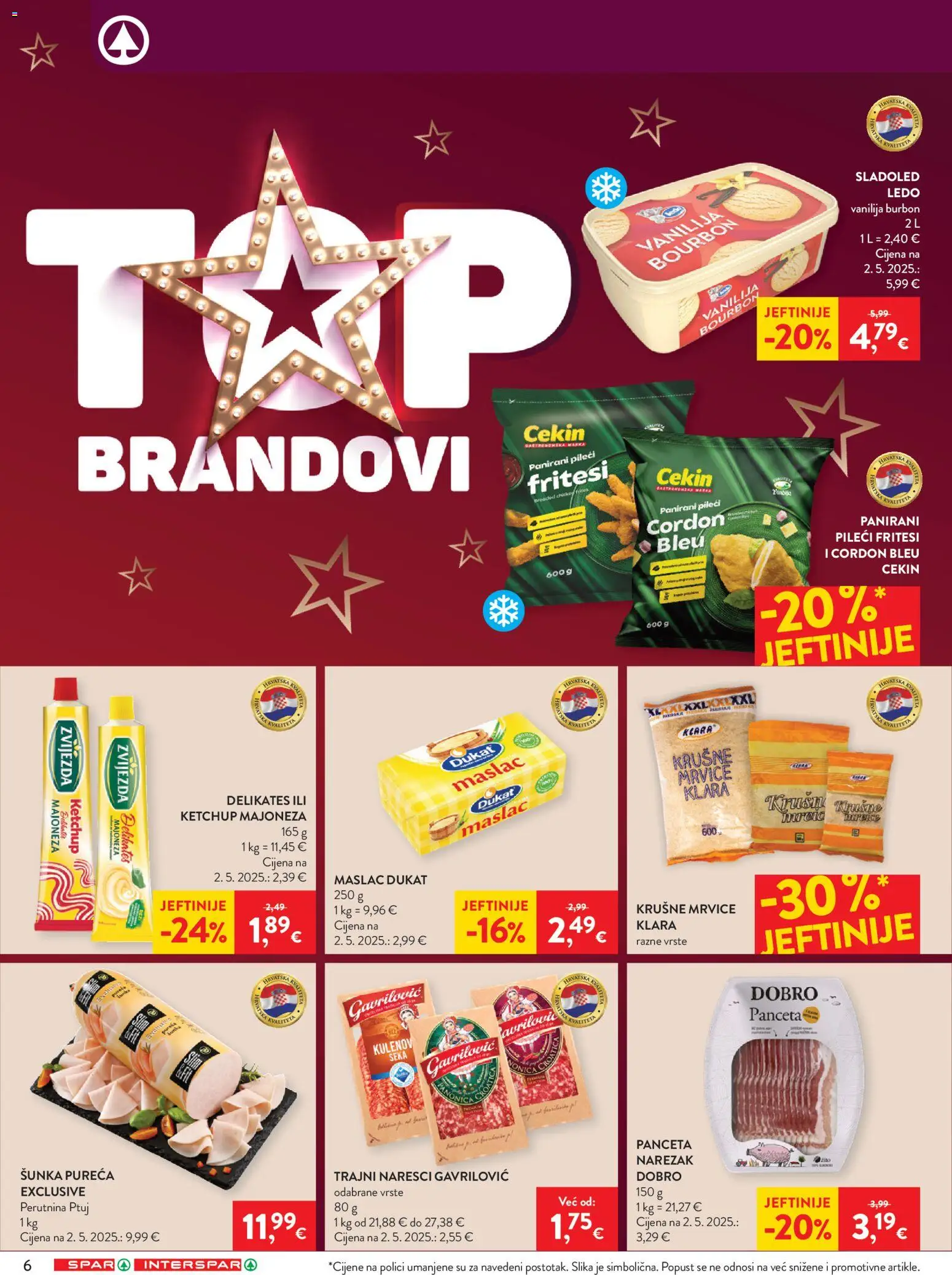 Spar katalog akcija strana 6 – vrijedi od 12.8. do 18.8.2026.