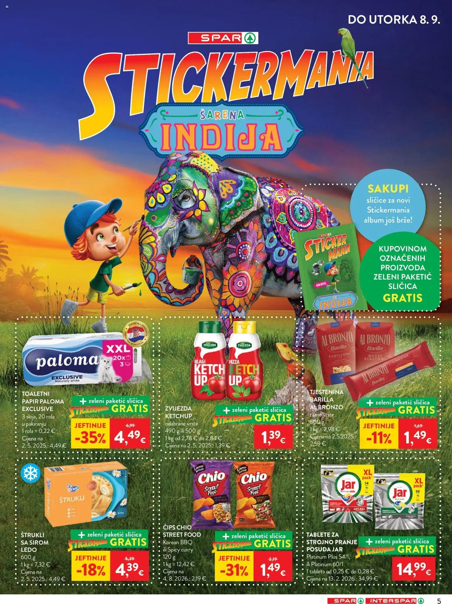 Spar katalog akcija strana 6 – vrijedi od 2.9. do 8.9.2026.