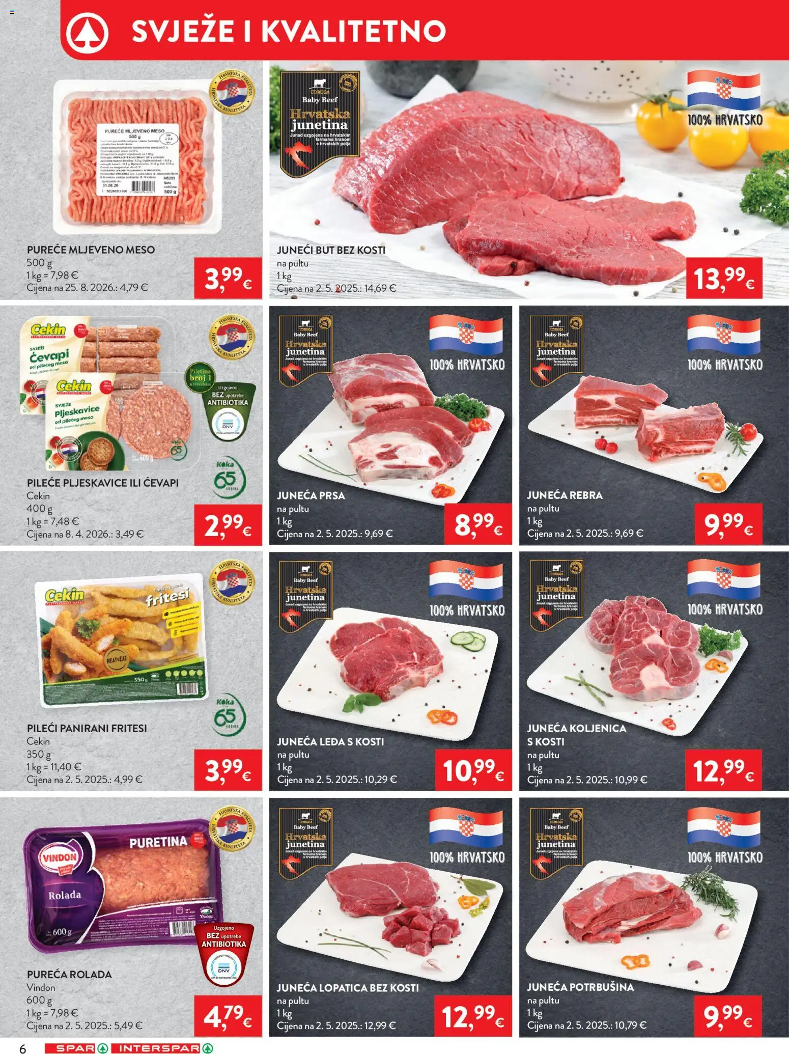 Spar katalog akcija strana 8 – vrijedi od 2.9. do 8.9.2026.