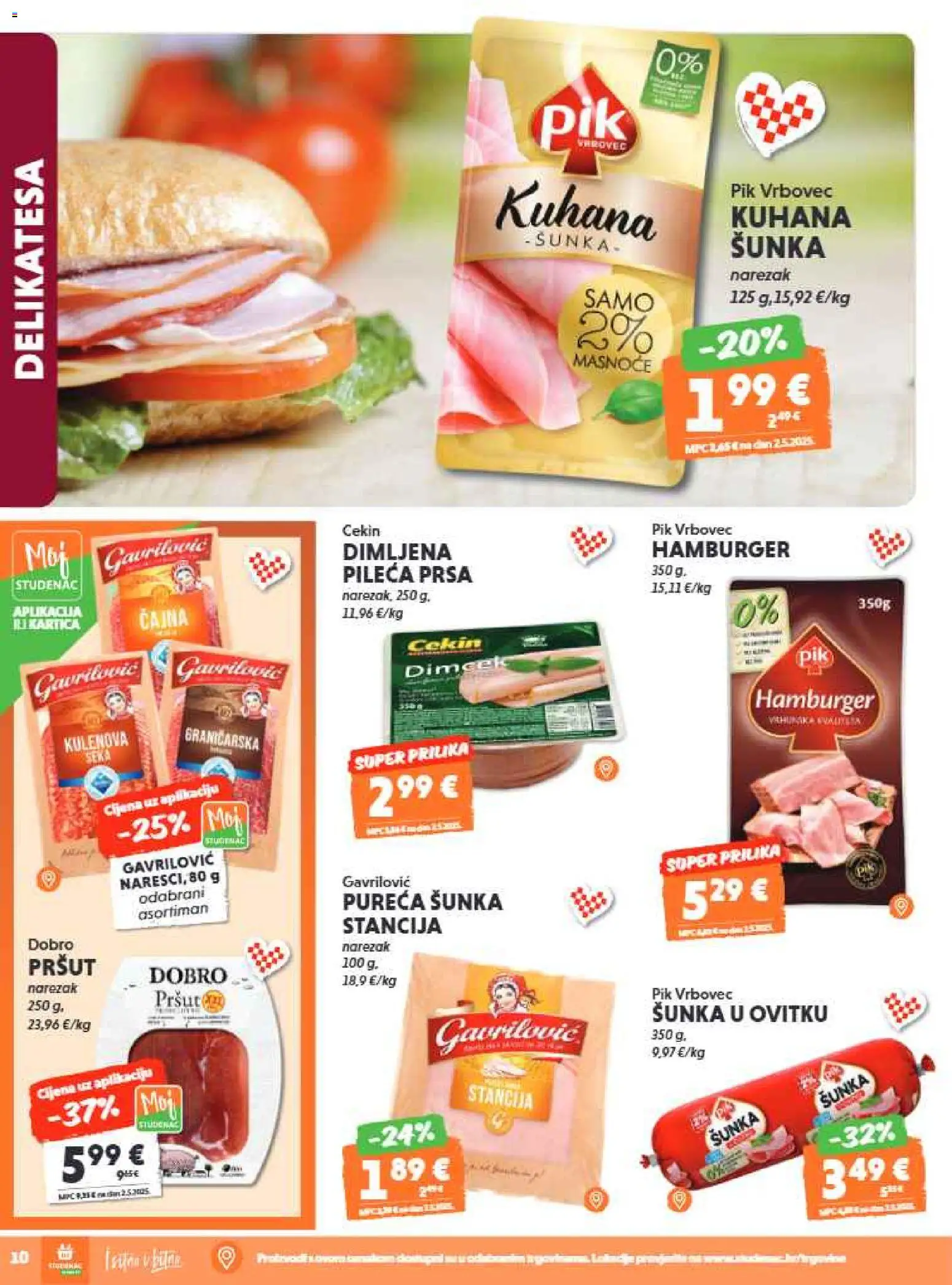 Studenac katalog akcija strana 10 – vrijedi od 29.7. do 11.8.2026.