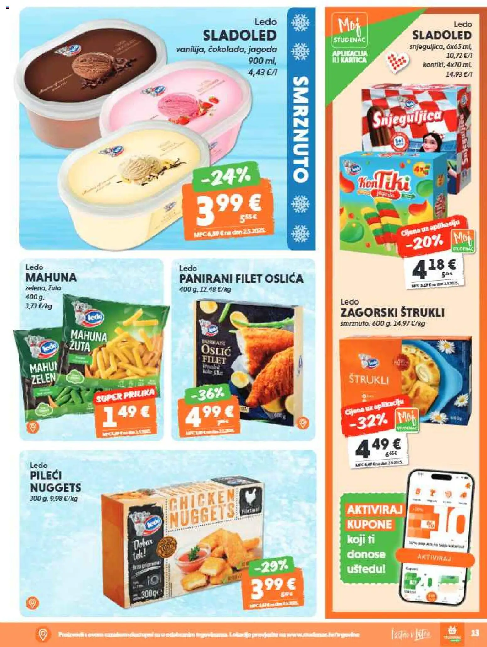 Studenac katalog akcija strana 13 – vrijedi od 29.7. do 11.8.2026.