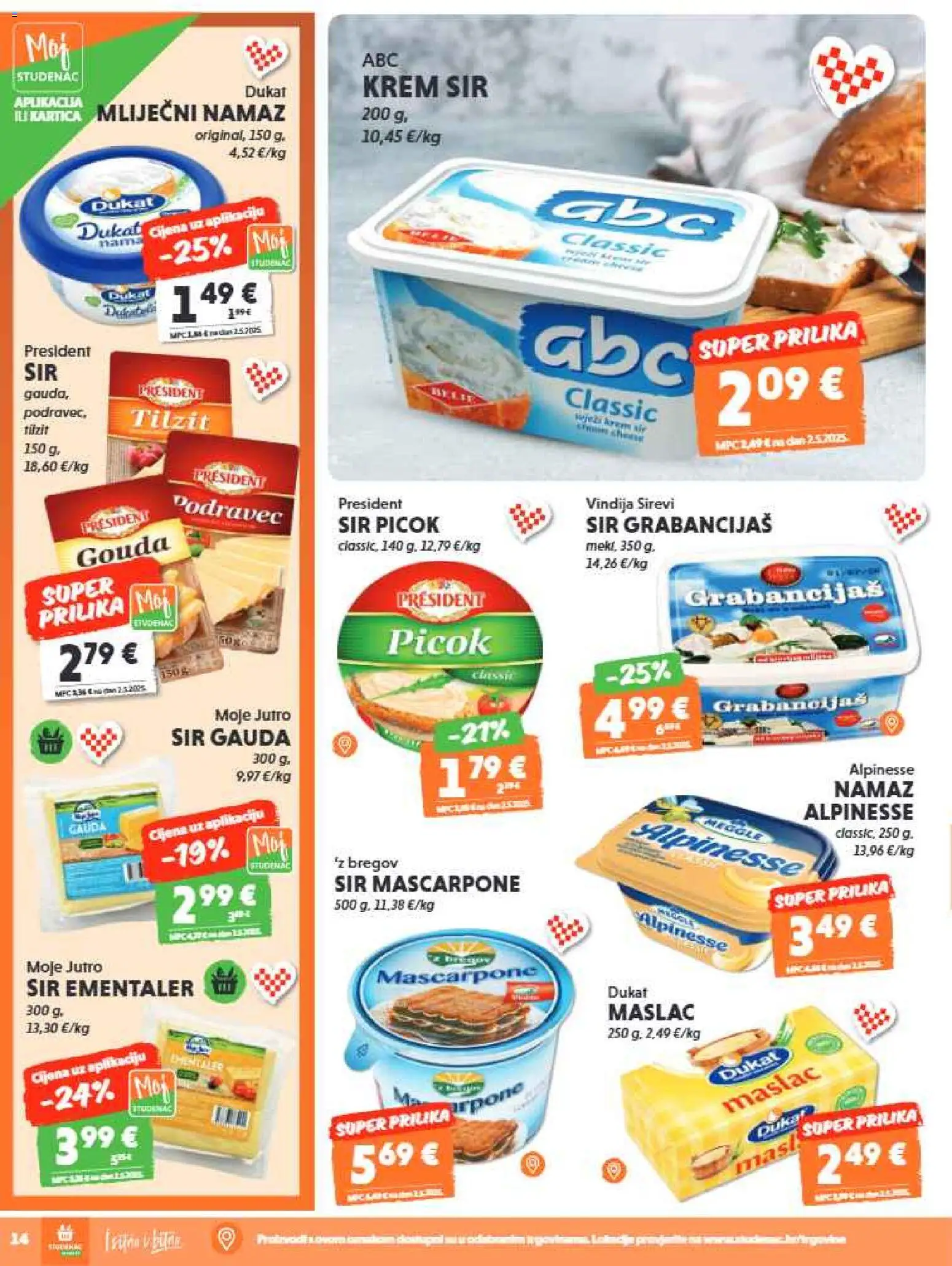 Studenac katalog akcija strana 14 – vrijedi od 29.7. do 11.8.2026.