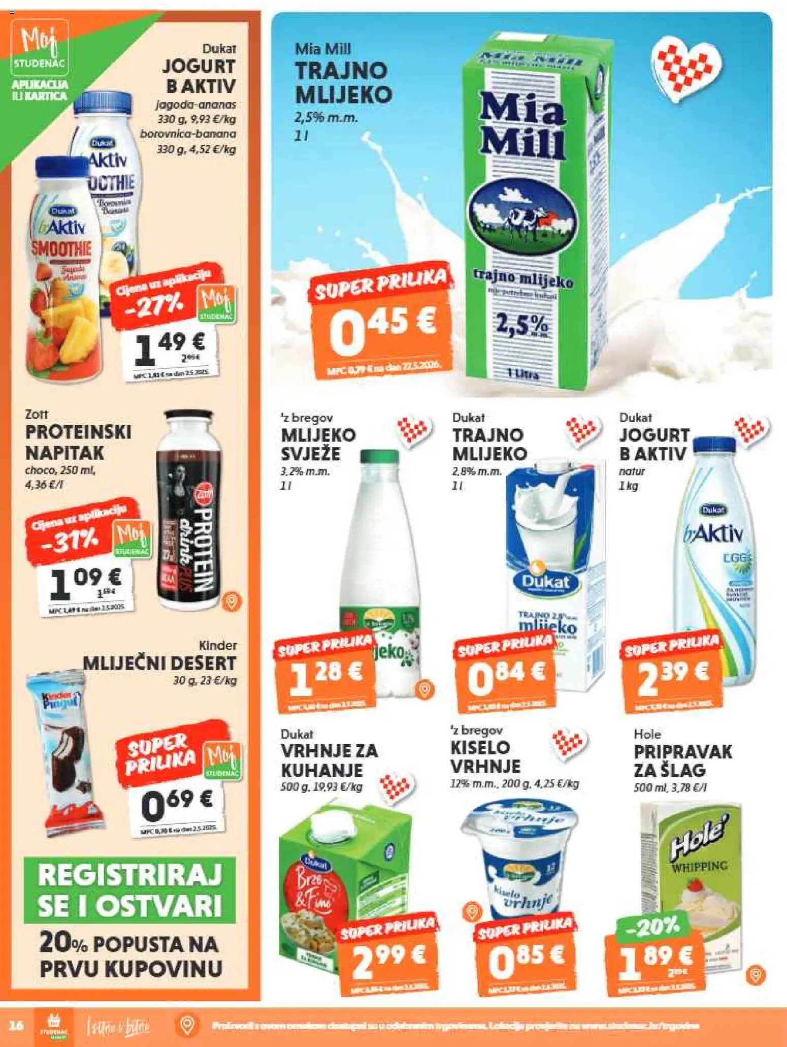 Studenac katalog akcija strana 16 – vrijedi od 29.7. do 11.8.2026.