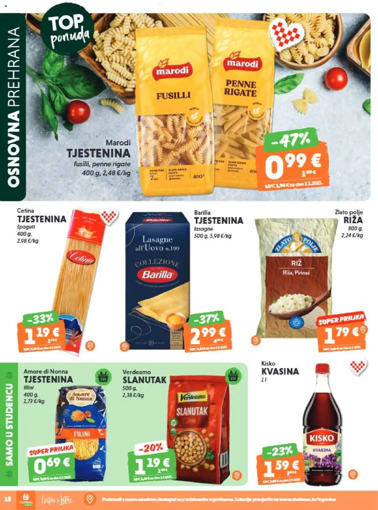 Studenac katalog akcija strana 18 – vrijedi od 29.7. do 11.8.2026.