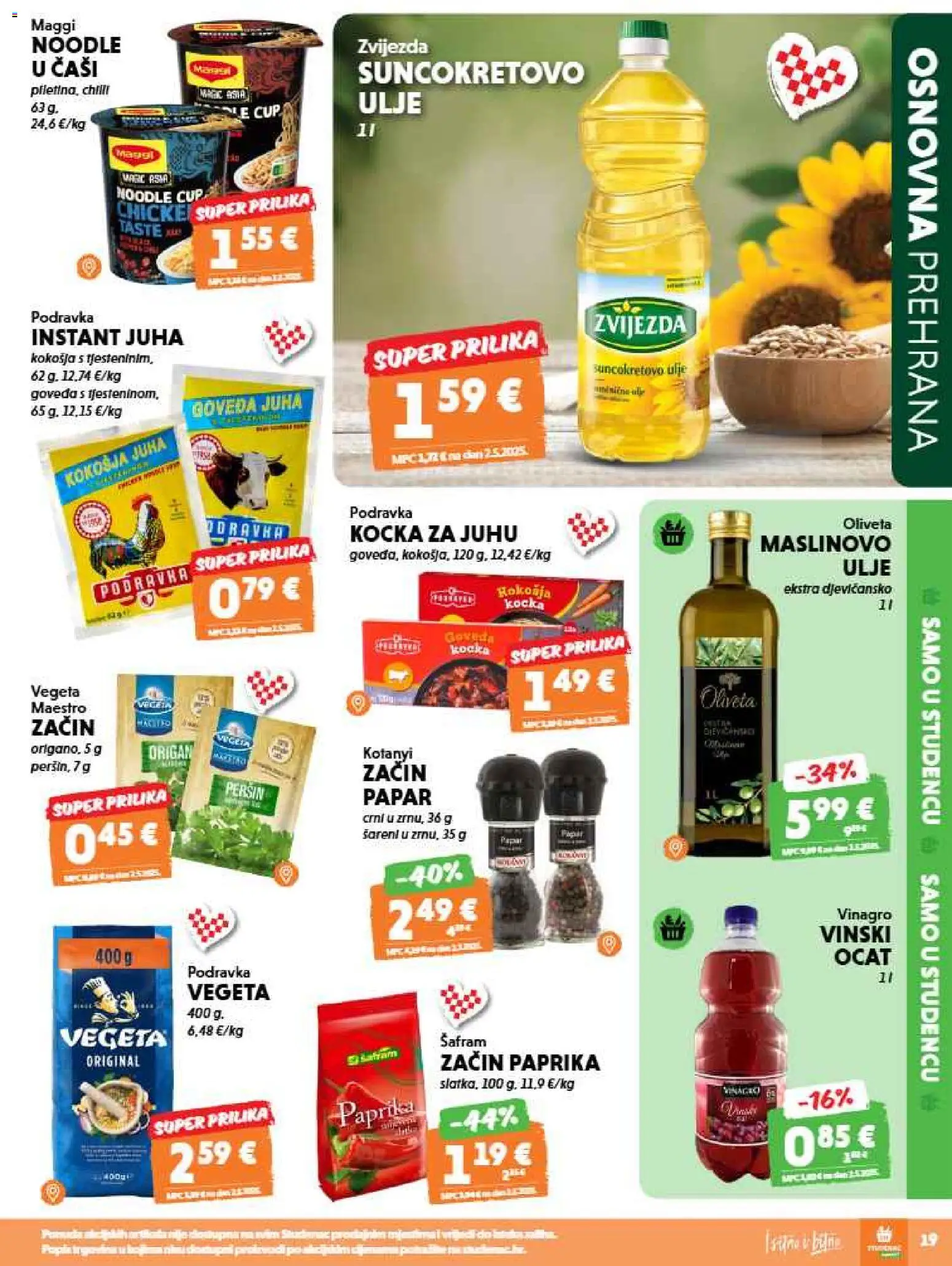 Studenac katalog akcija strana 19 – vrijedi od 26.8. do 8.9.2026.