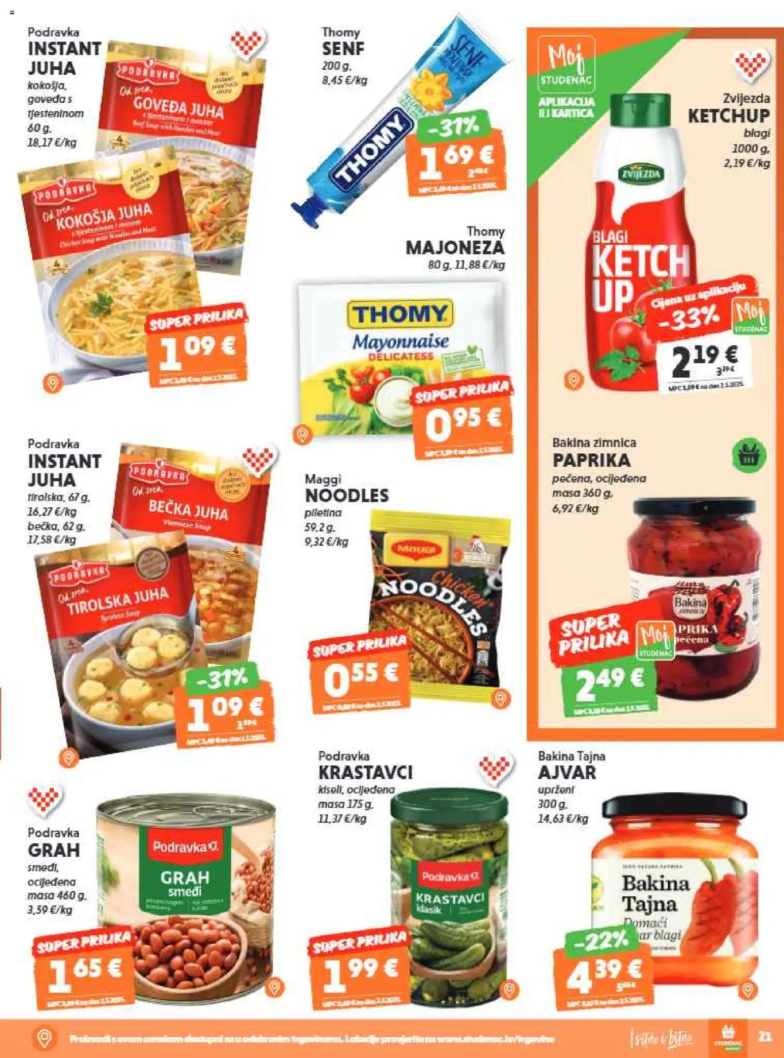 Studenac katalog akcija strana 21 – vrijedi od 29.7. do 11.8.2026.