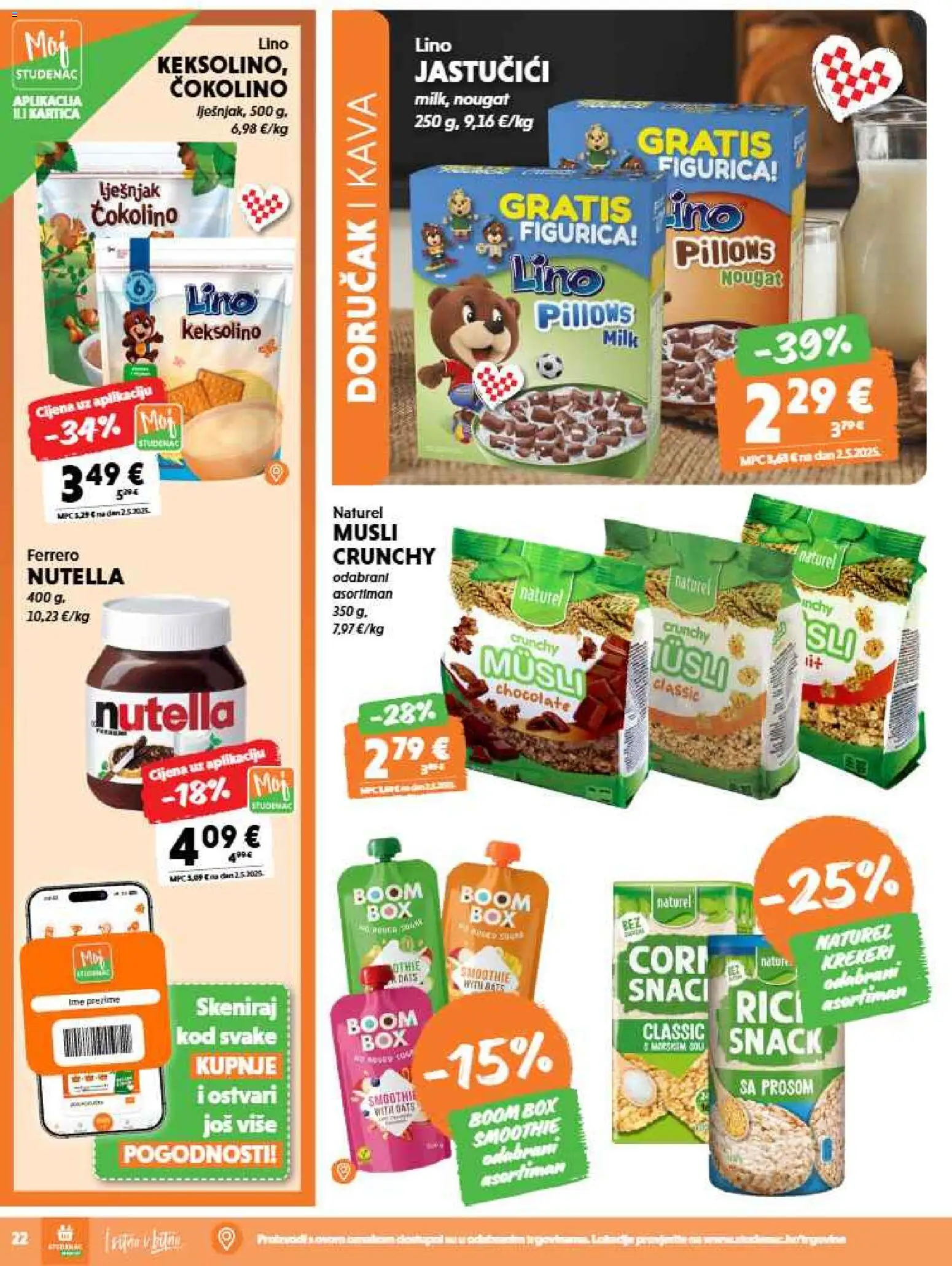 Studenac katalog akcija strana 22 – vrijedi od 26.8. do 8.9.2026.