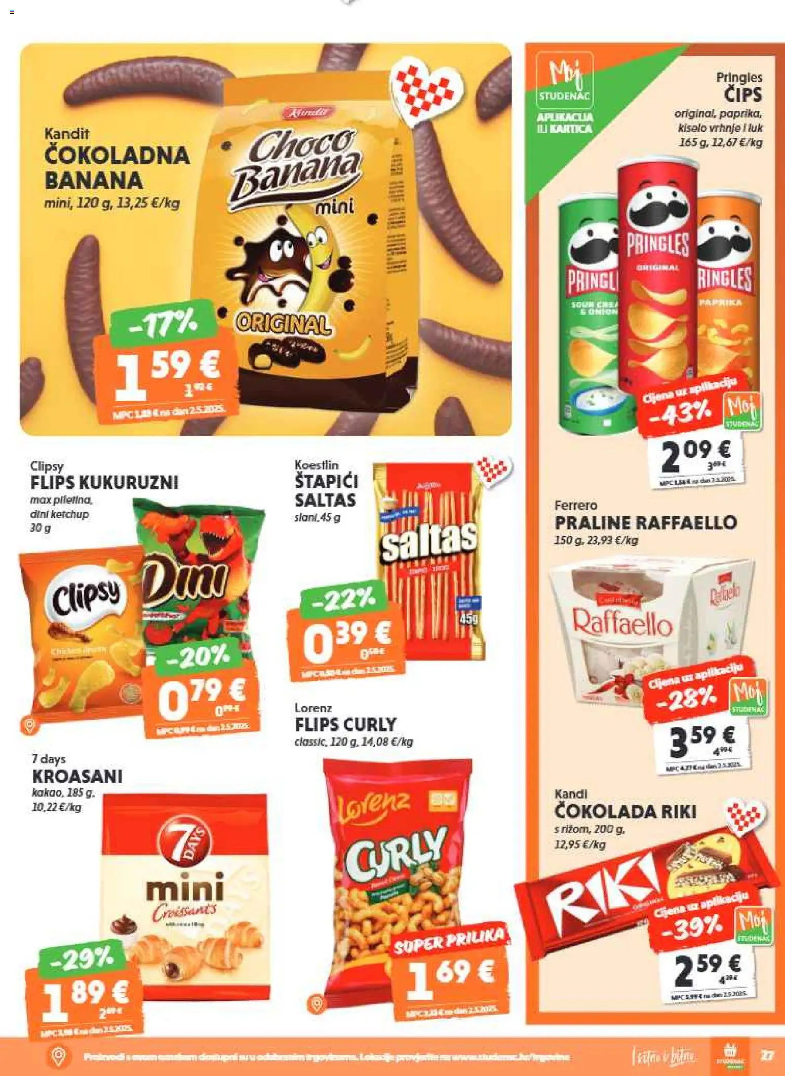 Studenac katalog akcija strana 27 – vrijedi od 29.7. do 11.8.2026.