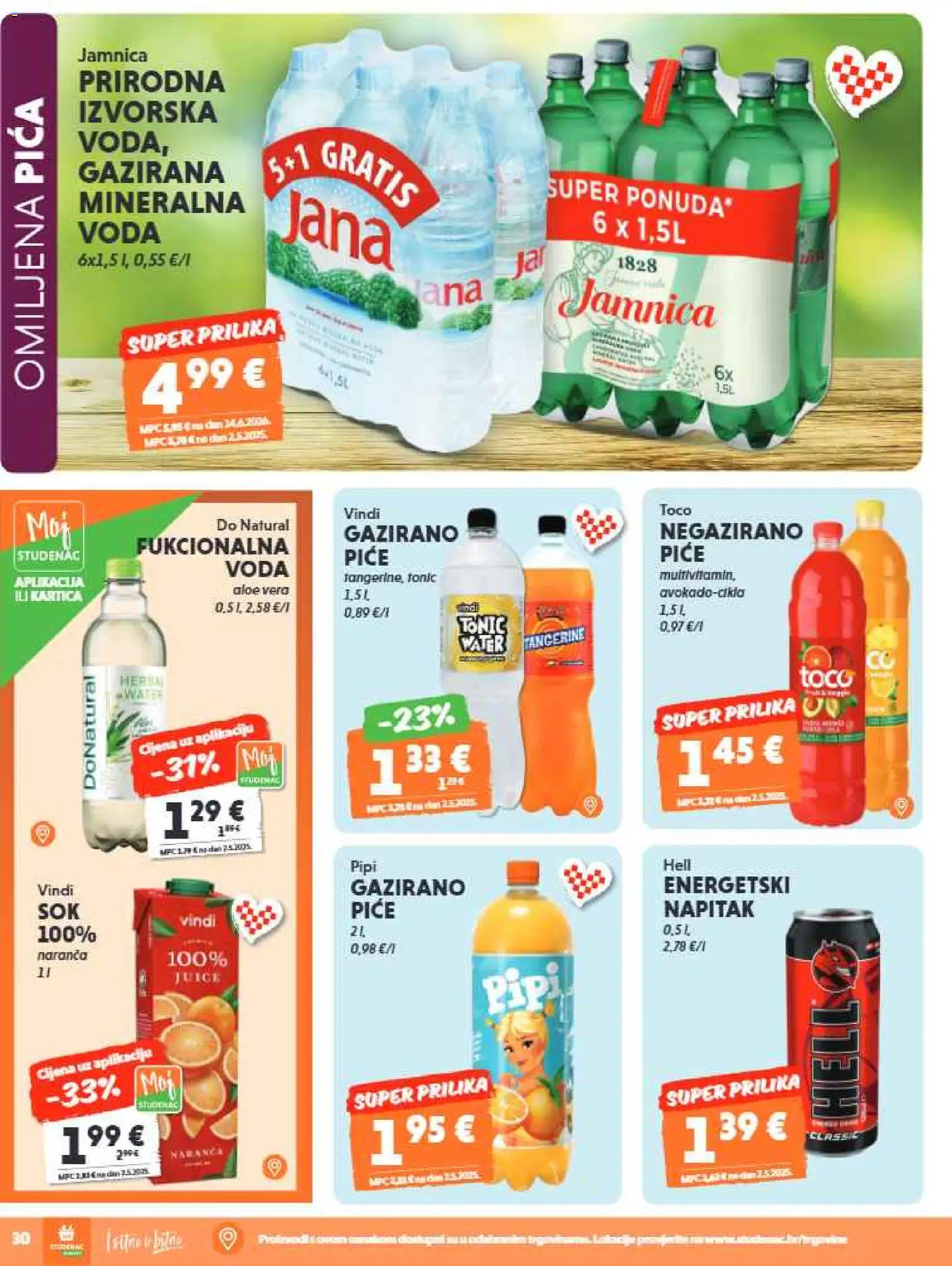 Studenac katalog akcija strana 30 – vrijedi od 29.7. do 11.8.2026.