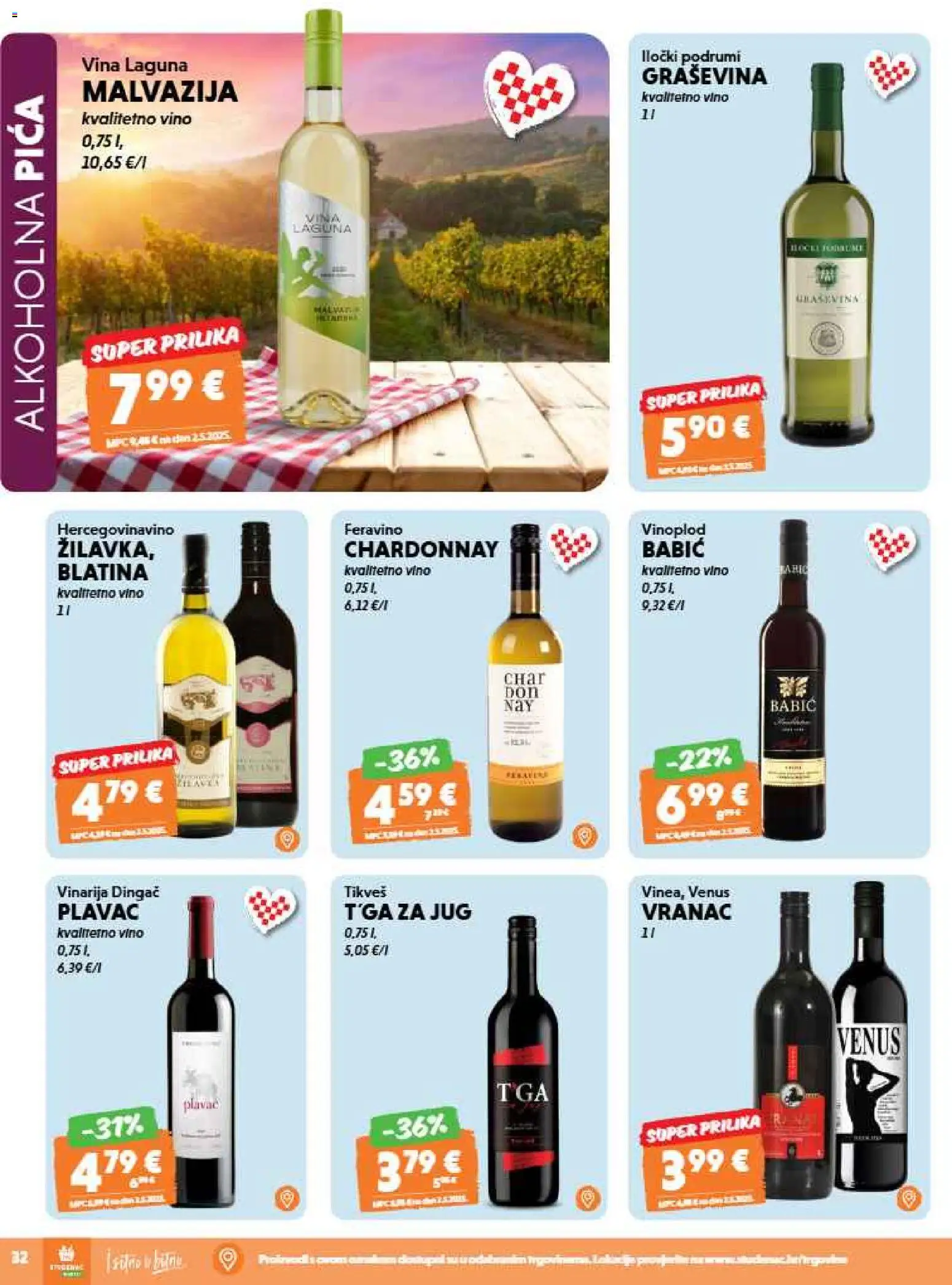 Studenac katalog akcija strana 32 – vrijedi od 26.8. do 8.9.2026.