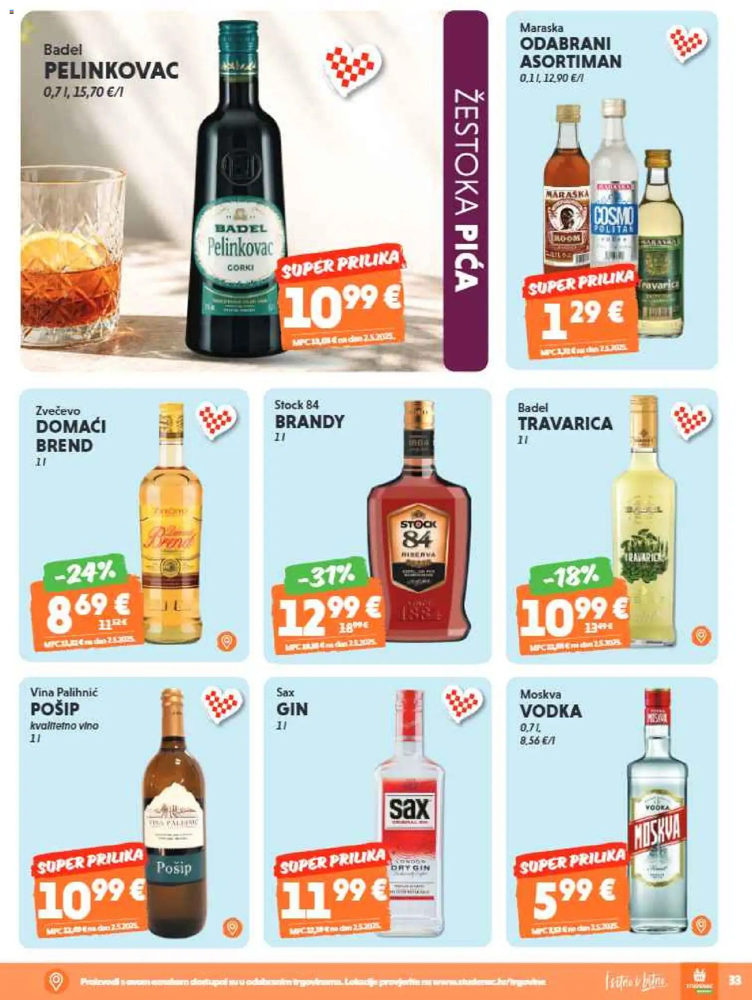 Studenac katalog akcija strana 33 – vrijedi od 29.7. do 11.8.2026.