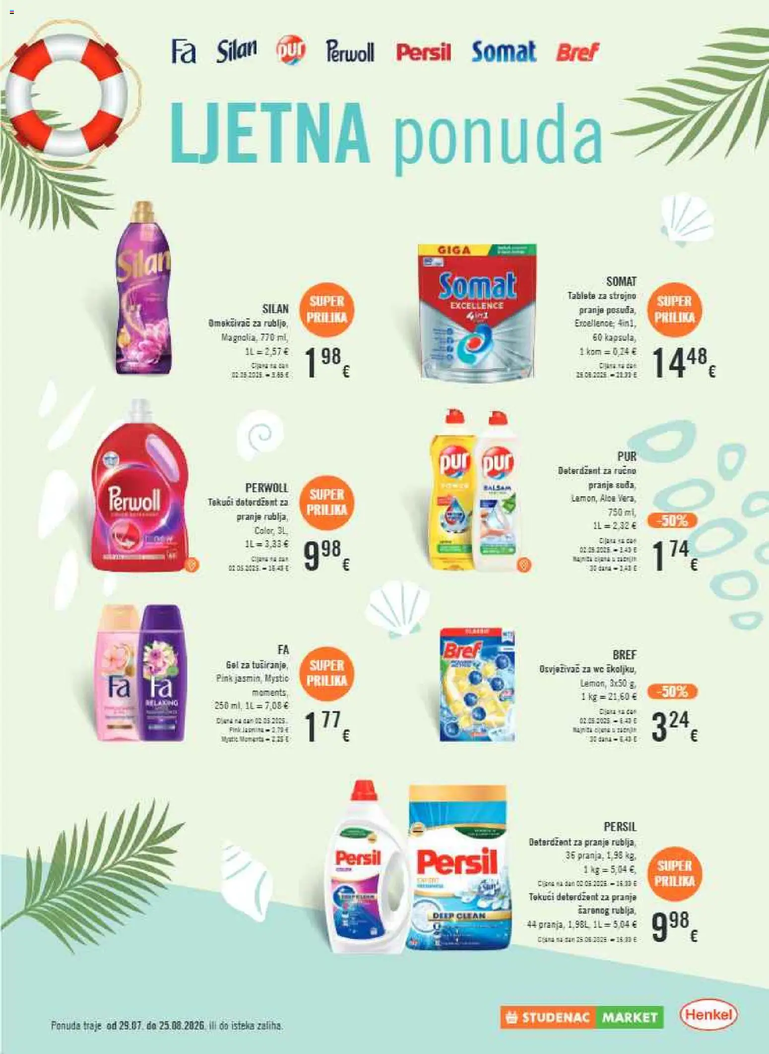 Studenac katalog akcija strana 39 – vrijedi od 29.7. do 11.8.2026.