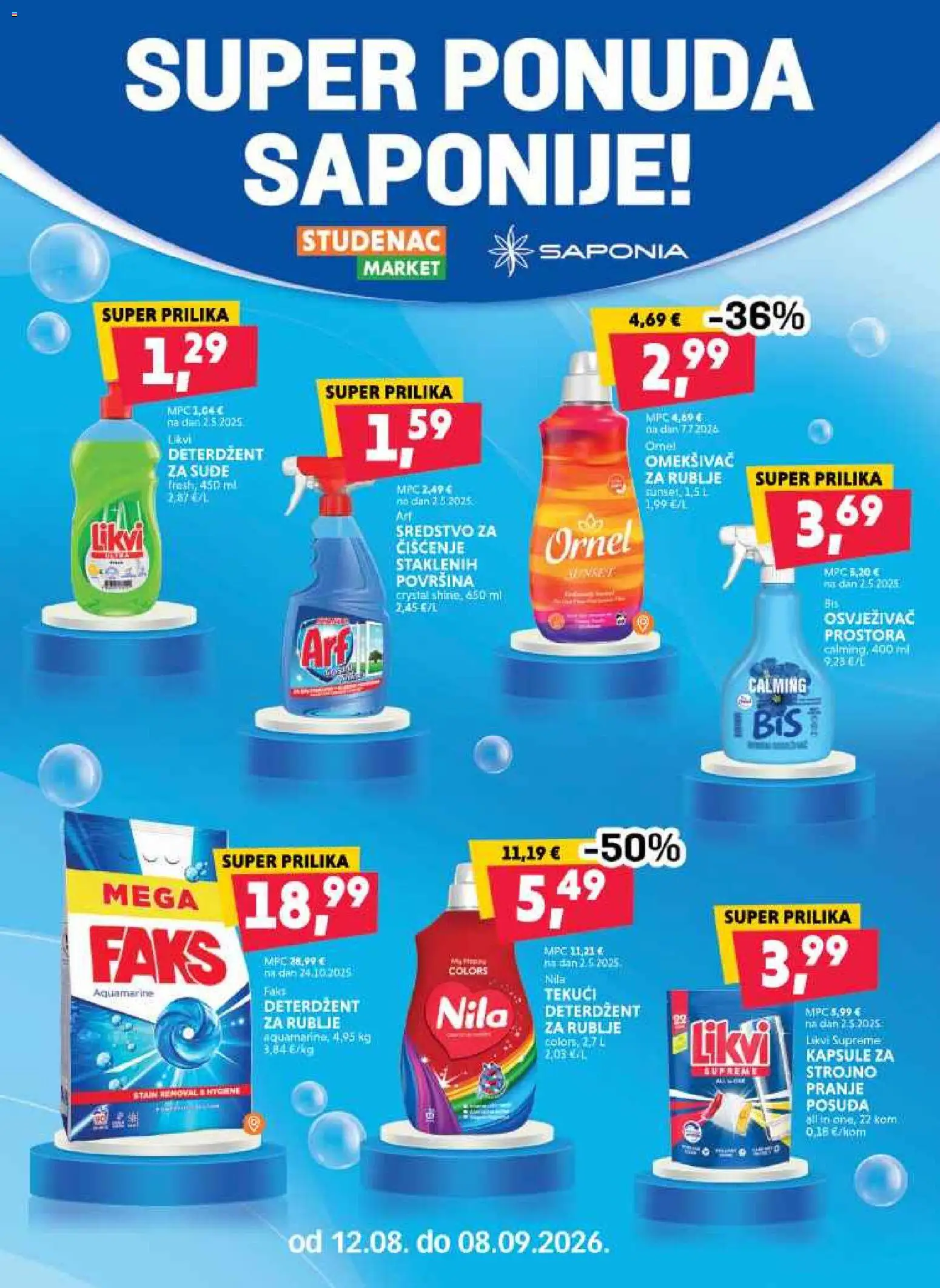 Studenac katalog akcija strana 40 – vrijedi od 26.8. do 8.9.2026.