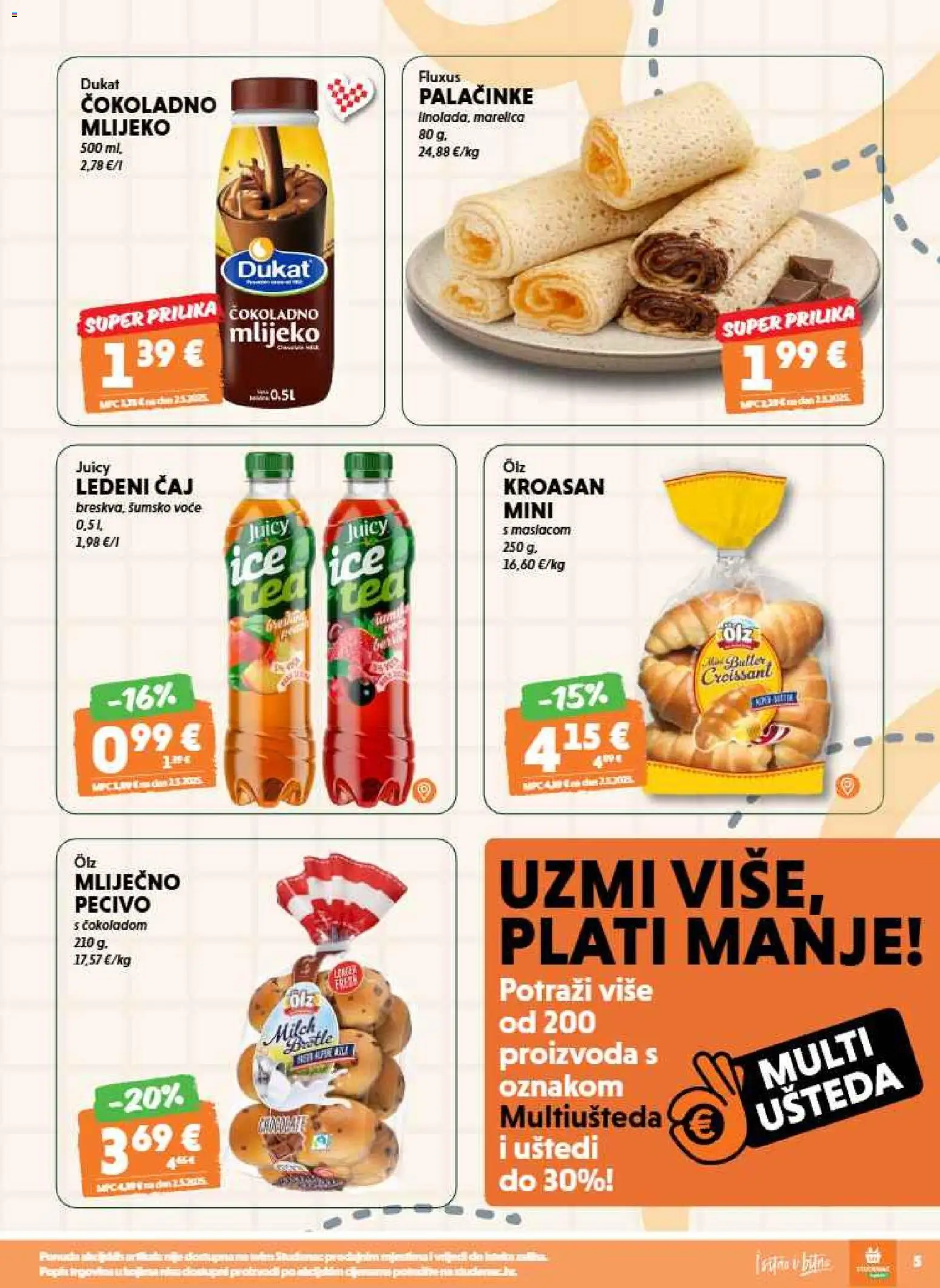 Studenac katalog akcija strana 5 – vrijedi od 26.8. do 8.9.2026.