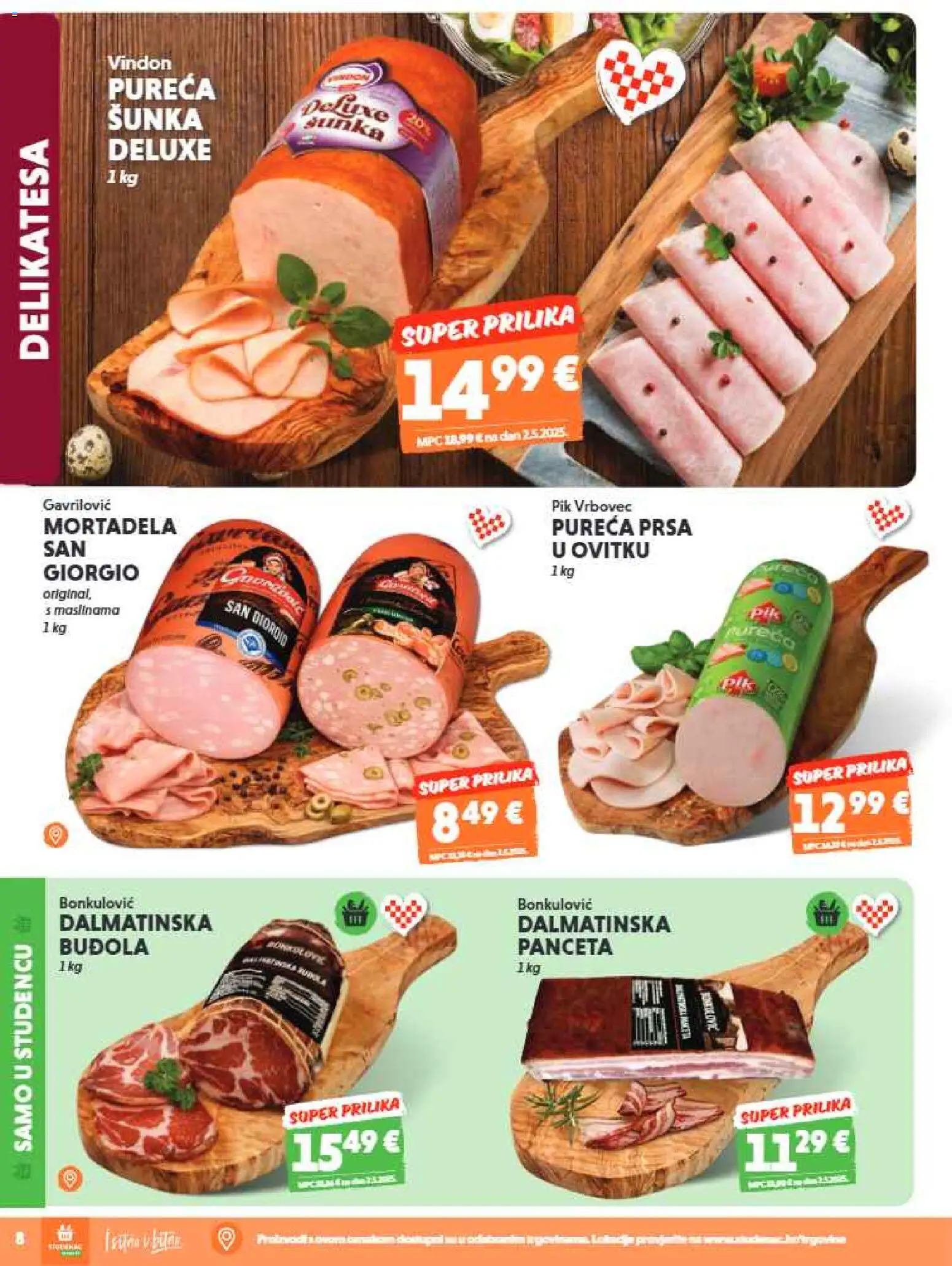 Studenac katalog akcija strana 8 – vrijedi od 29.7. do 11.8.2026.