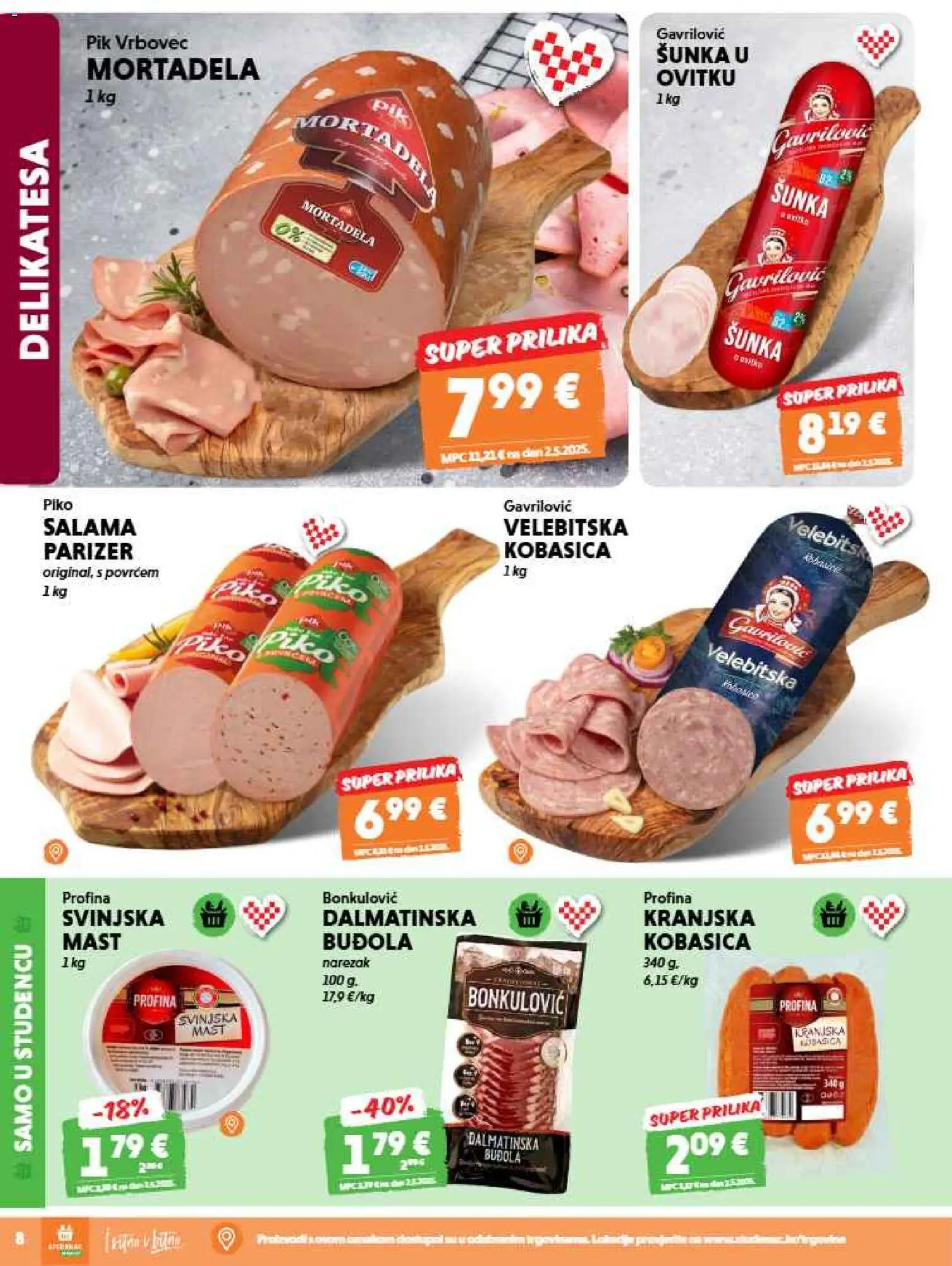 Studenac katalog akcija strana 8 – vrijedi od 26.8. do 8.9.2026.