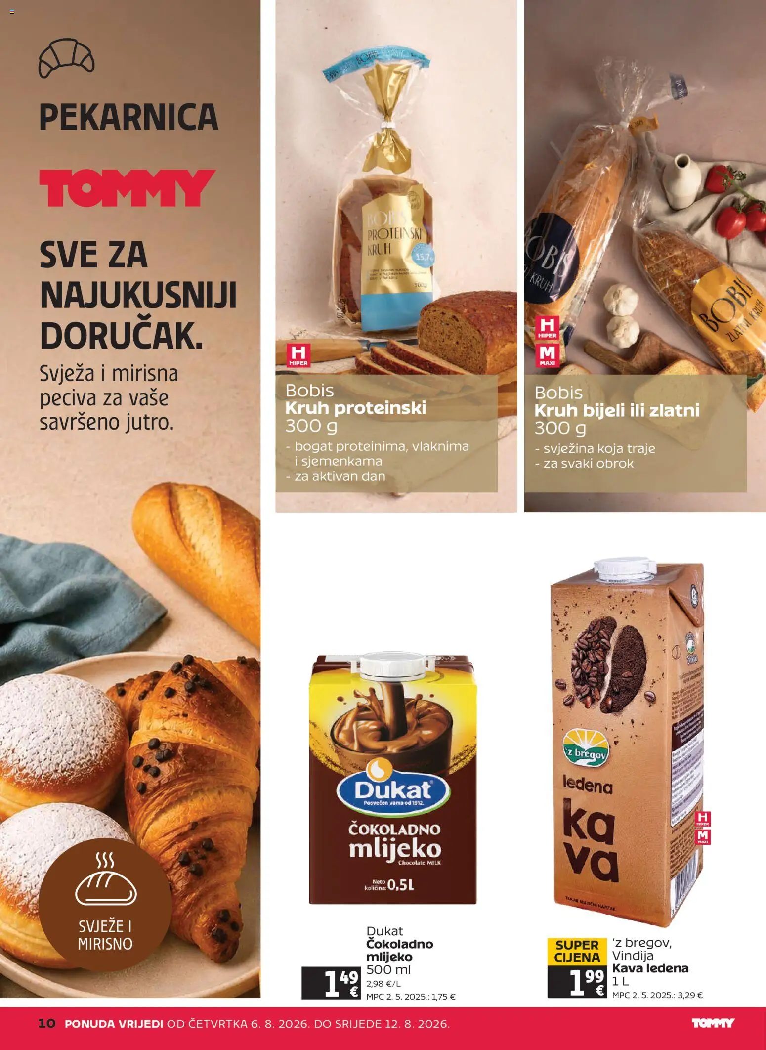 Tommy katalog akcija strana 10 – vrijedi od 6.8. do 12.8.2026.