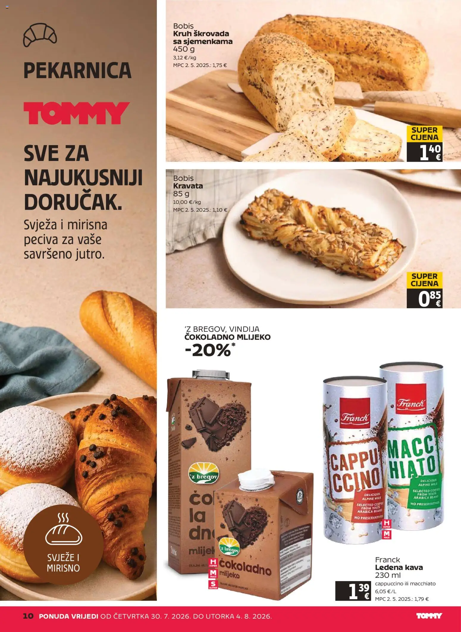 Tommy katalog akcija strana 10 – vrijedi od 30.7. do 4.8.2026.