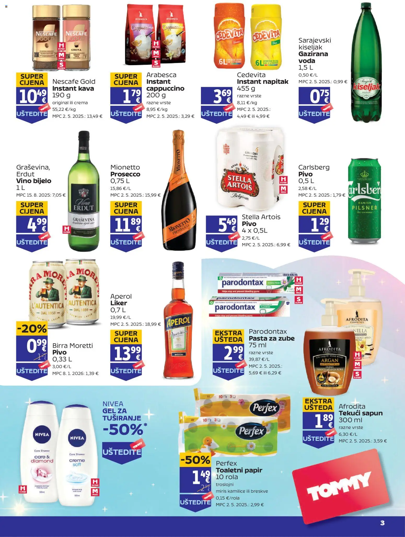 Tommy katalog akcija strana 2 – vrijedi od 6.8. do 12.8.2026.