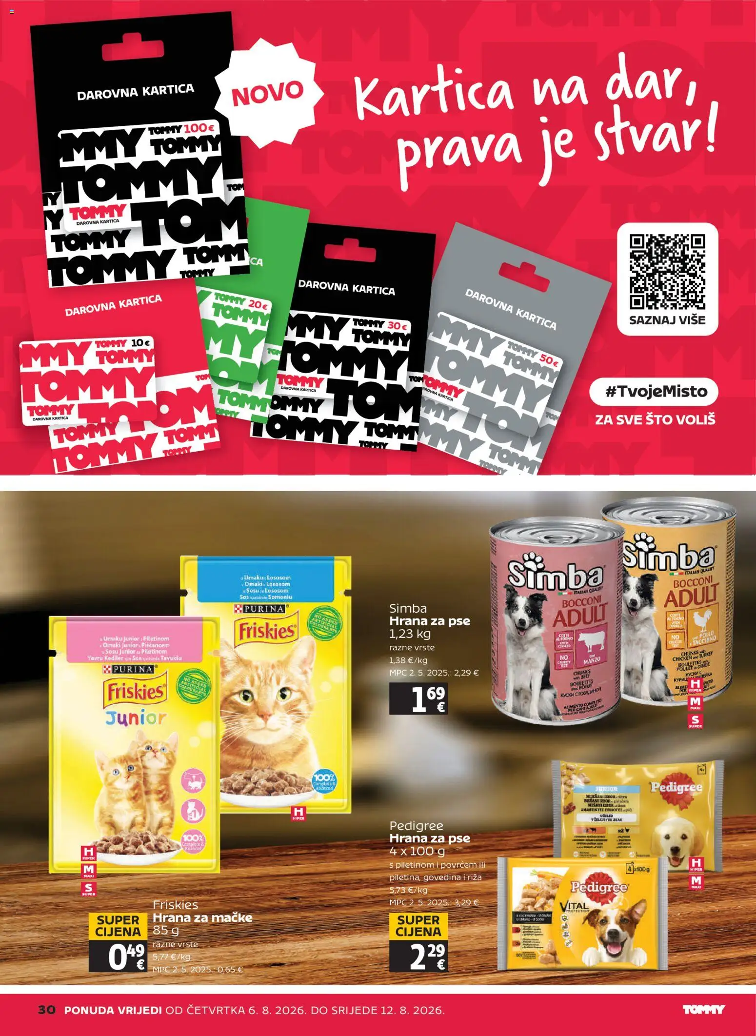 Tommy katalog akcija strana 30 – vrijedi od 6.8. do 12.8.2026.