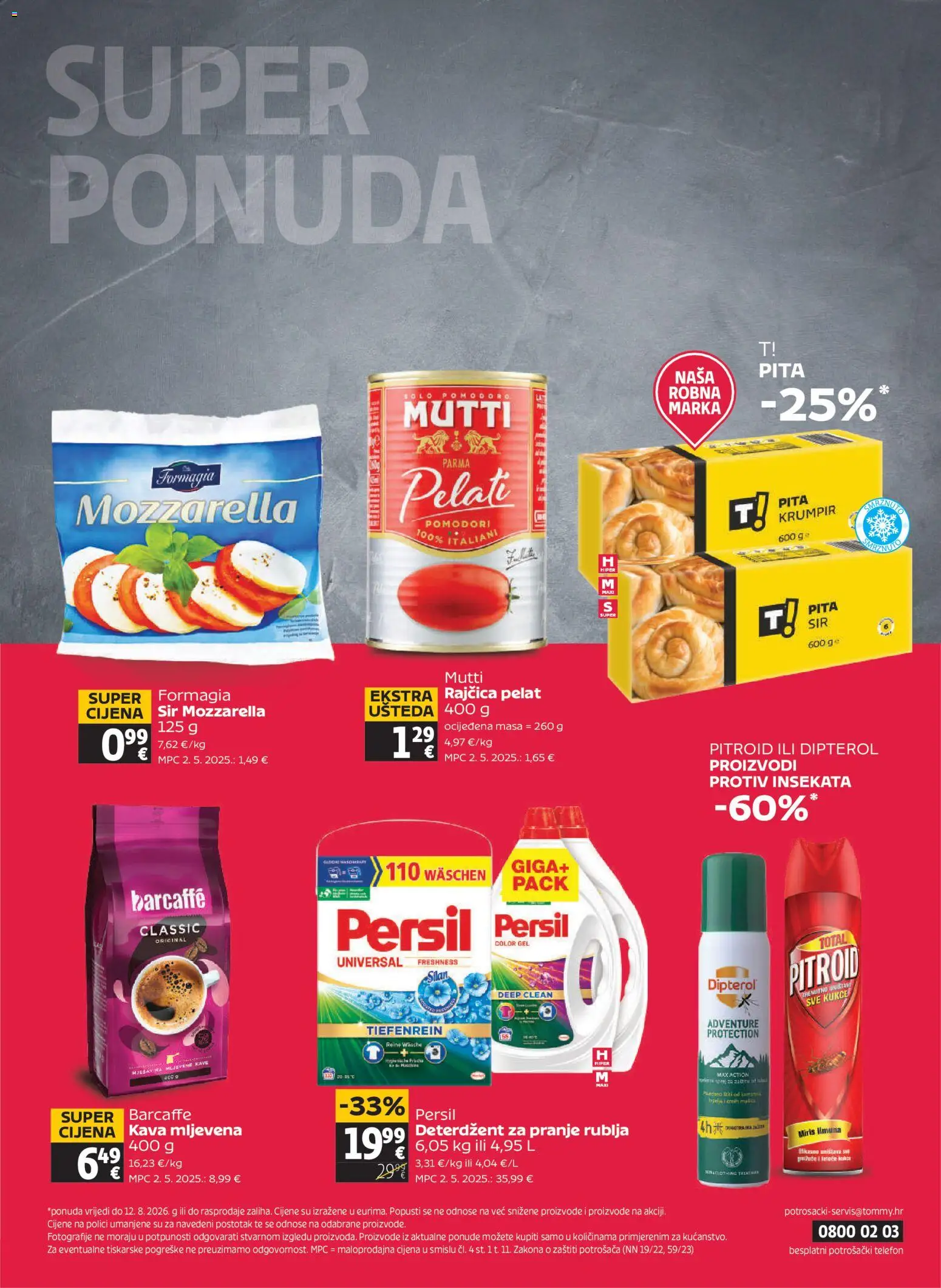 Tommy katalog akcija strana 32 – vrijedi od 6.8. do 12.8.2026.