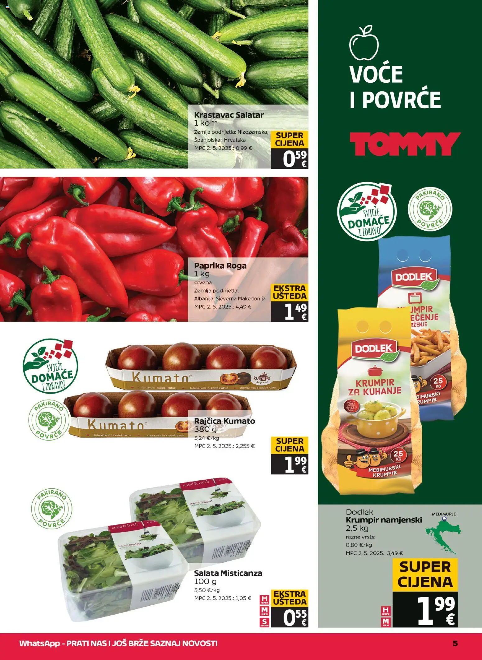 Tommy katalog akcija strana 5 – vrijedi od 30.7. do 4.8.2026.
