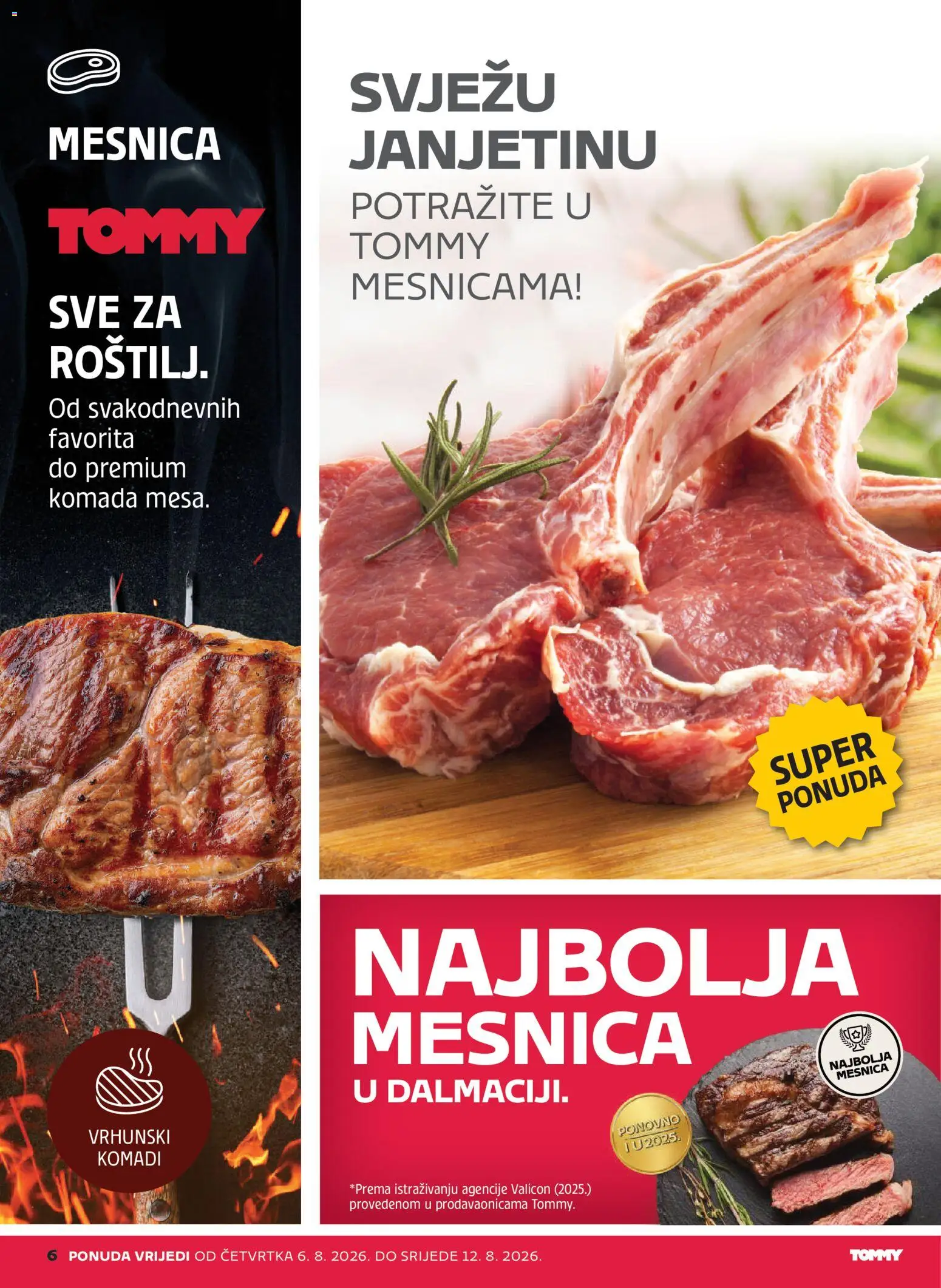 Tommy katalog akcija strana 6 – vrijedi od 6.8. do 12.8.2026.
